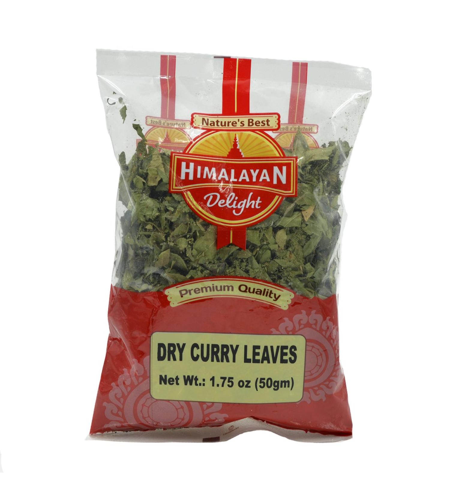 Himalayan Dry Curry Leaves 50g - Premium Quality, Aromatic Spice for Cooking - Buy Online on GoSupps.com