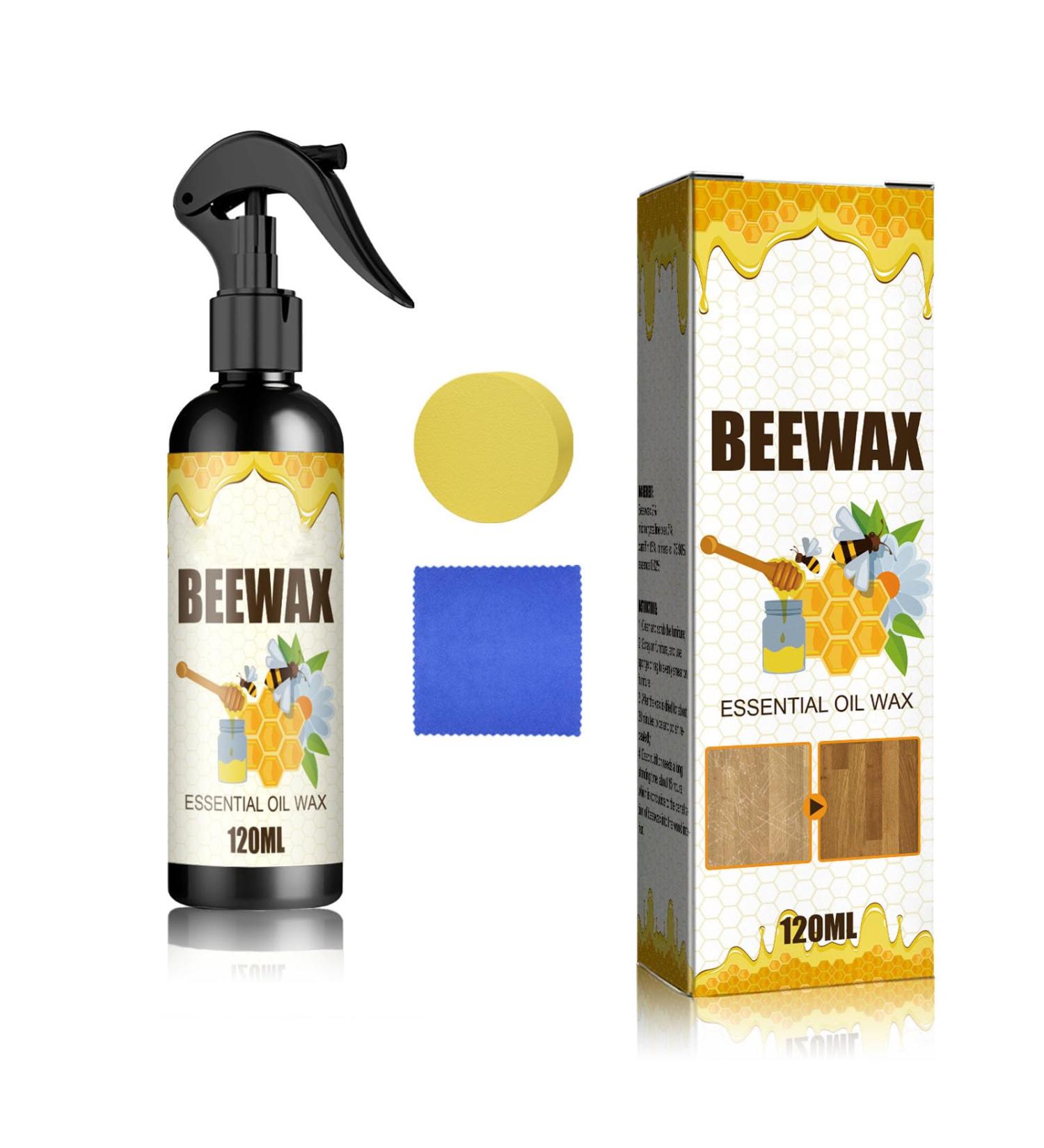 Natural Beeswax Spray - Premium Furniture Polish for Floors Tables & Cabinets | Eco-Friendly Cleaning Solution - Buy Online on GoSupps.com