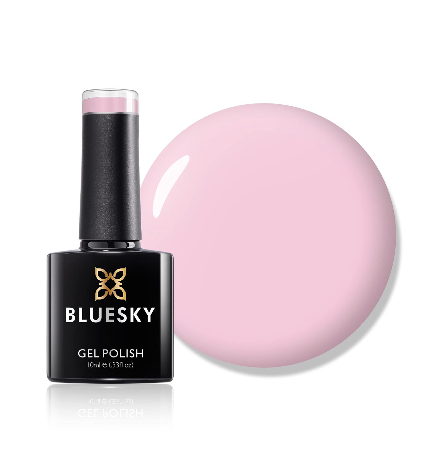 Bluesky GEL POLISH PINK Winter Glow Light Pink Contradictions Nail UV LED Soak Off 10ml - Buy Online on GoSupps.com