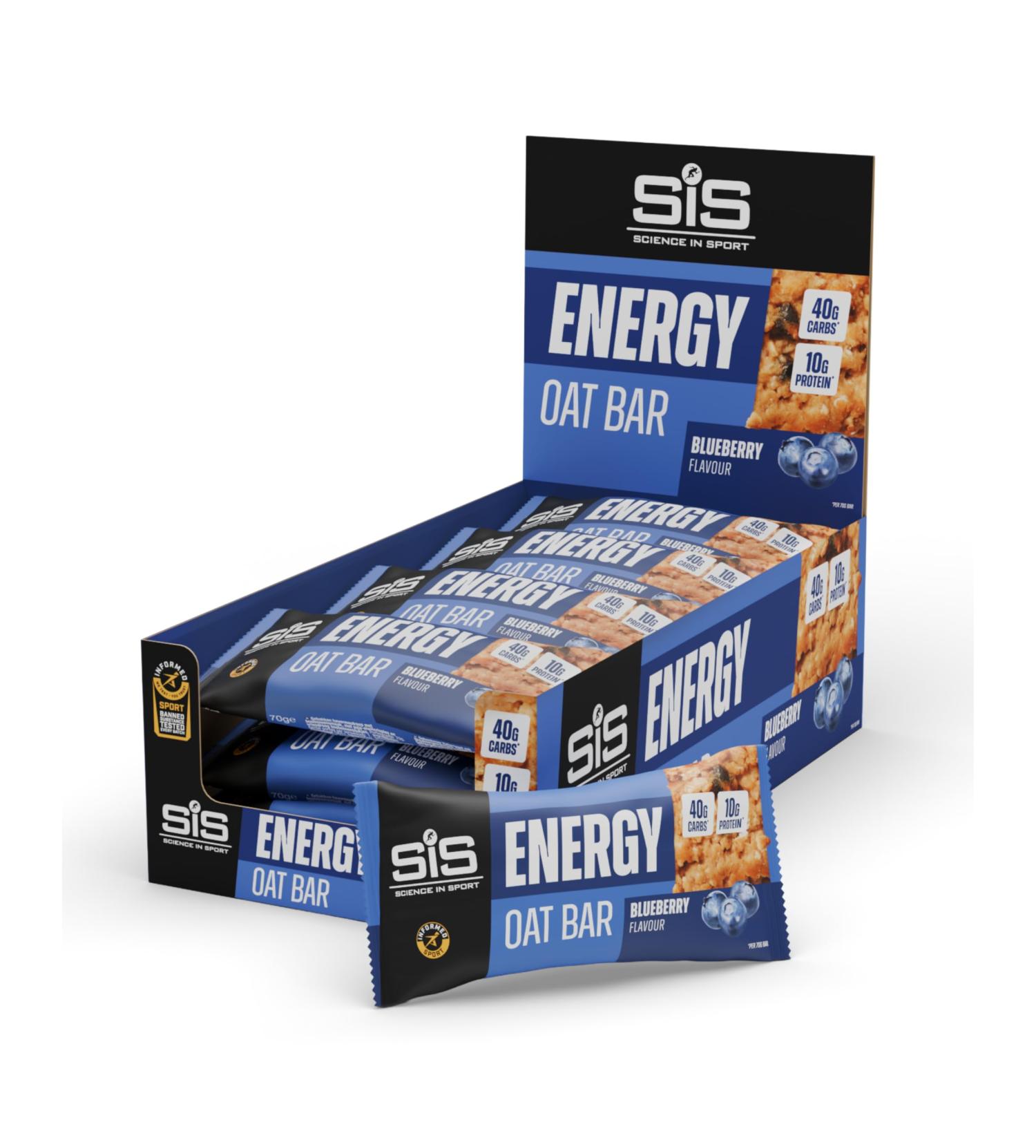 Science in Sport Barre nerg tique l Avoine 70g x12 Myrtille D licieuse avec 40g de glucides et 10g de prot ines snack id al pour l entra nement Myrtille 1 unit (Lot de 12) - Buy Online on GoSupps.com
