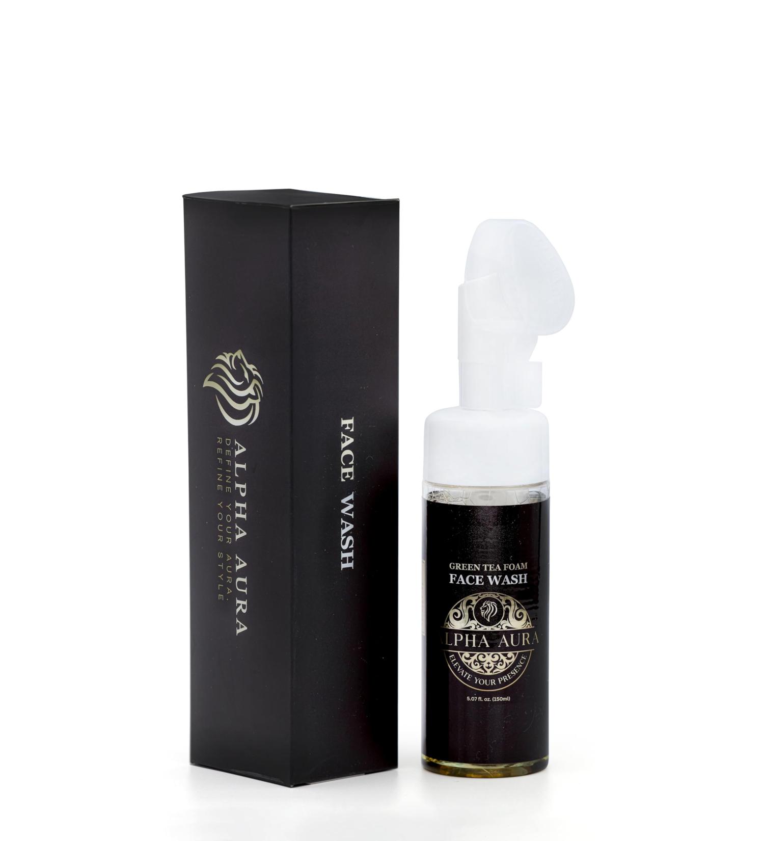 Alpha Aura Green Tea Foam Face Wash for All Skin Types