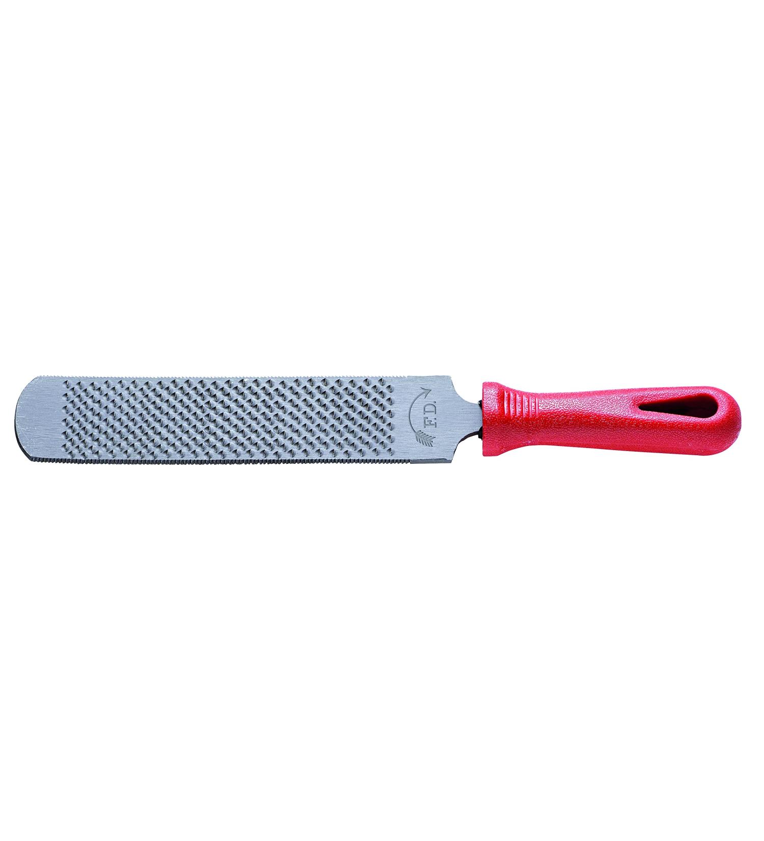 F.DICK Hoof Rasp - 200mm (Plastic Handle 1x Rasp Cut 1x File Cut 4cm Width) | International Shipping Available - Buy Online on GoSupps.com