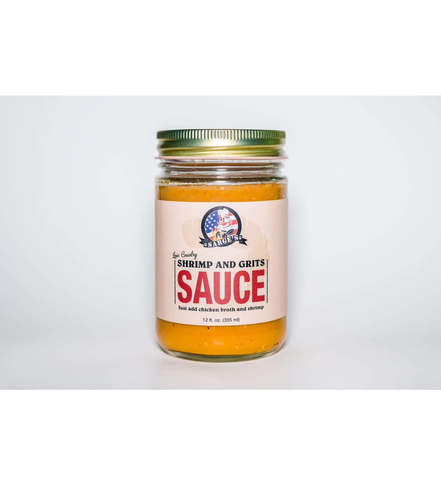 Restaurant-Style Sarges Shrimp and Grits Sauce - Homemade, Ready-to-Cook Delicious Meal - Buy Online on GoSupps.com