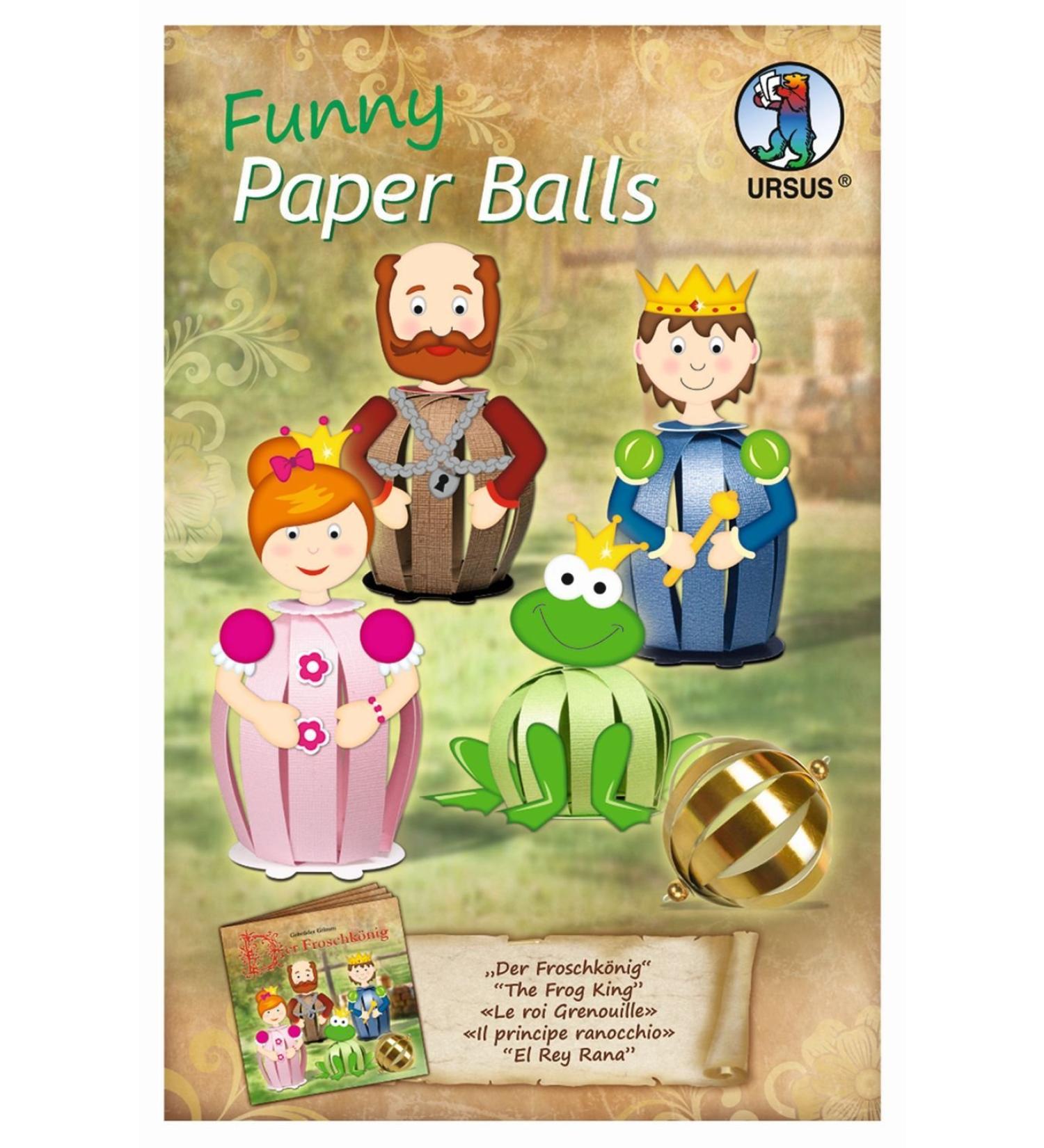 Funny Paper Balls of the Froschk nig | Unique International Shipping | Perfect Gag Gifts - Buy Online on GoSupps.com