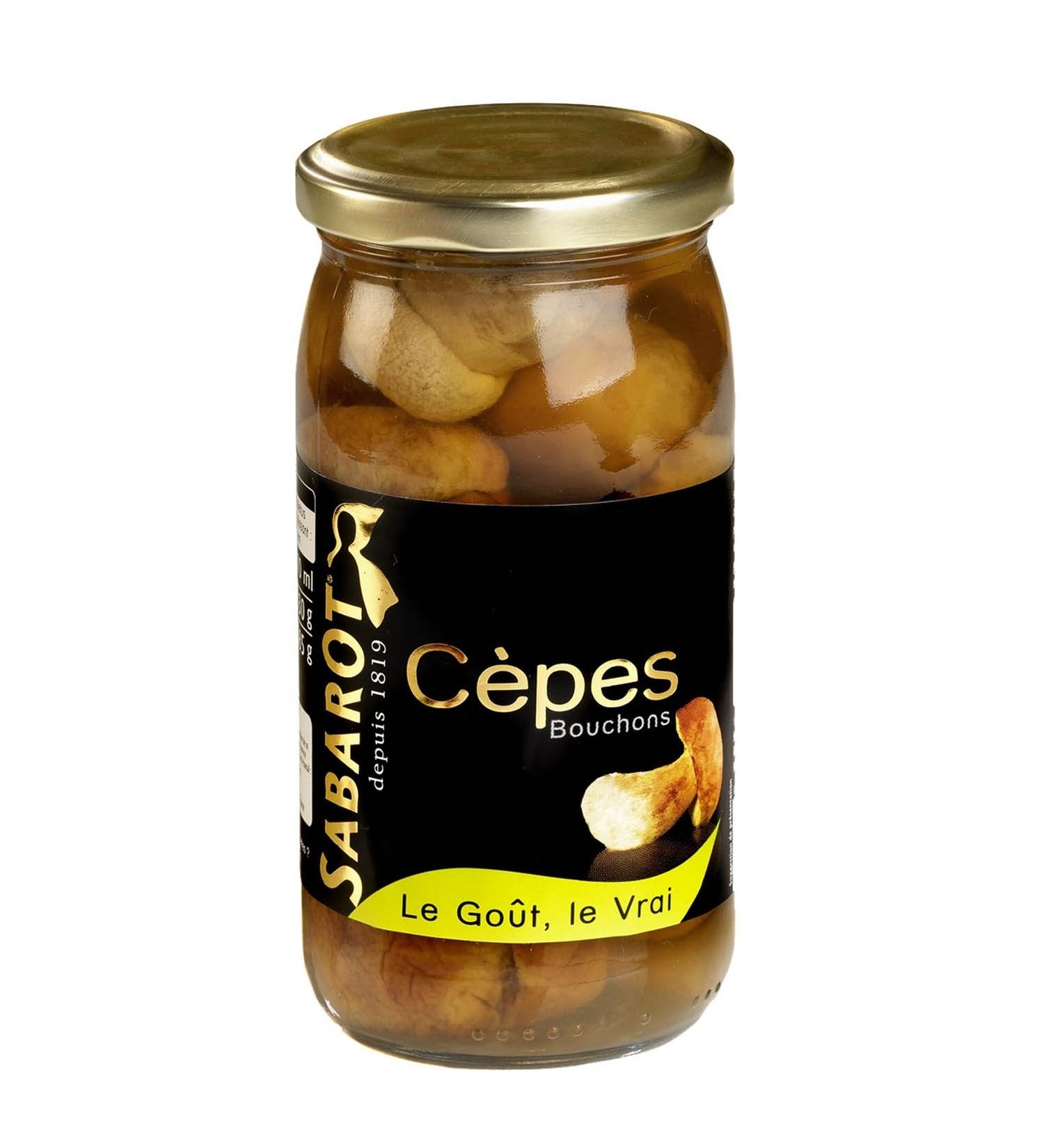 Sabarot - Premium porcini mushrooms in jar 185g