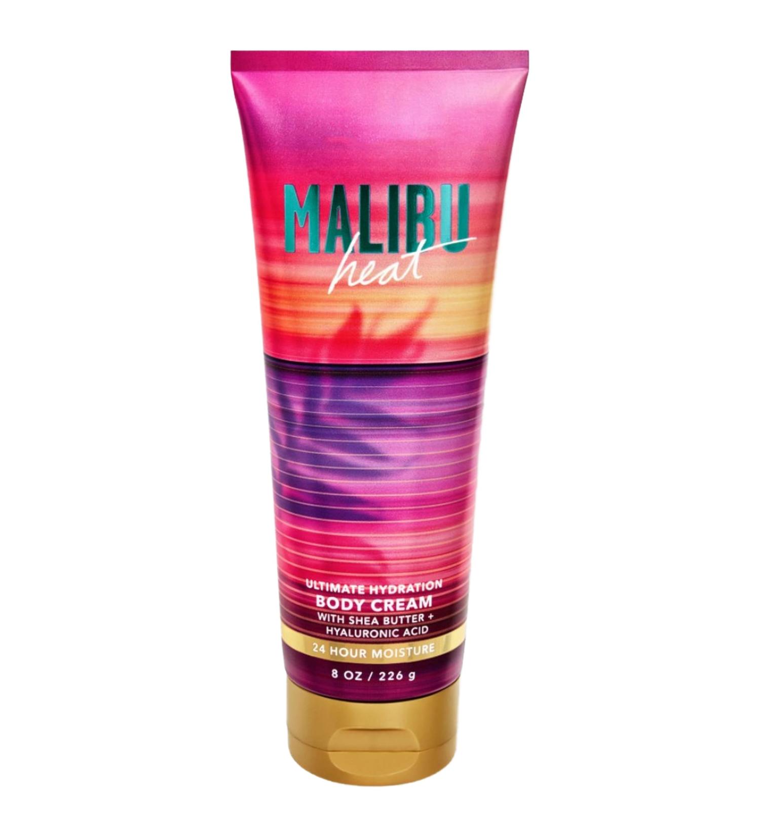 Bath and Body Malibu Heat Ultimate Hydration Body Cream - 8 Oz