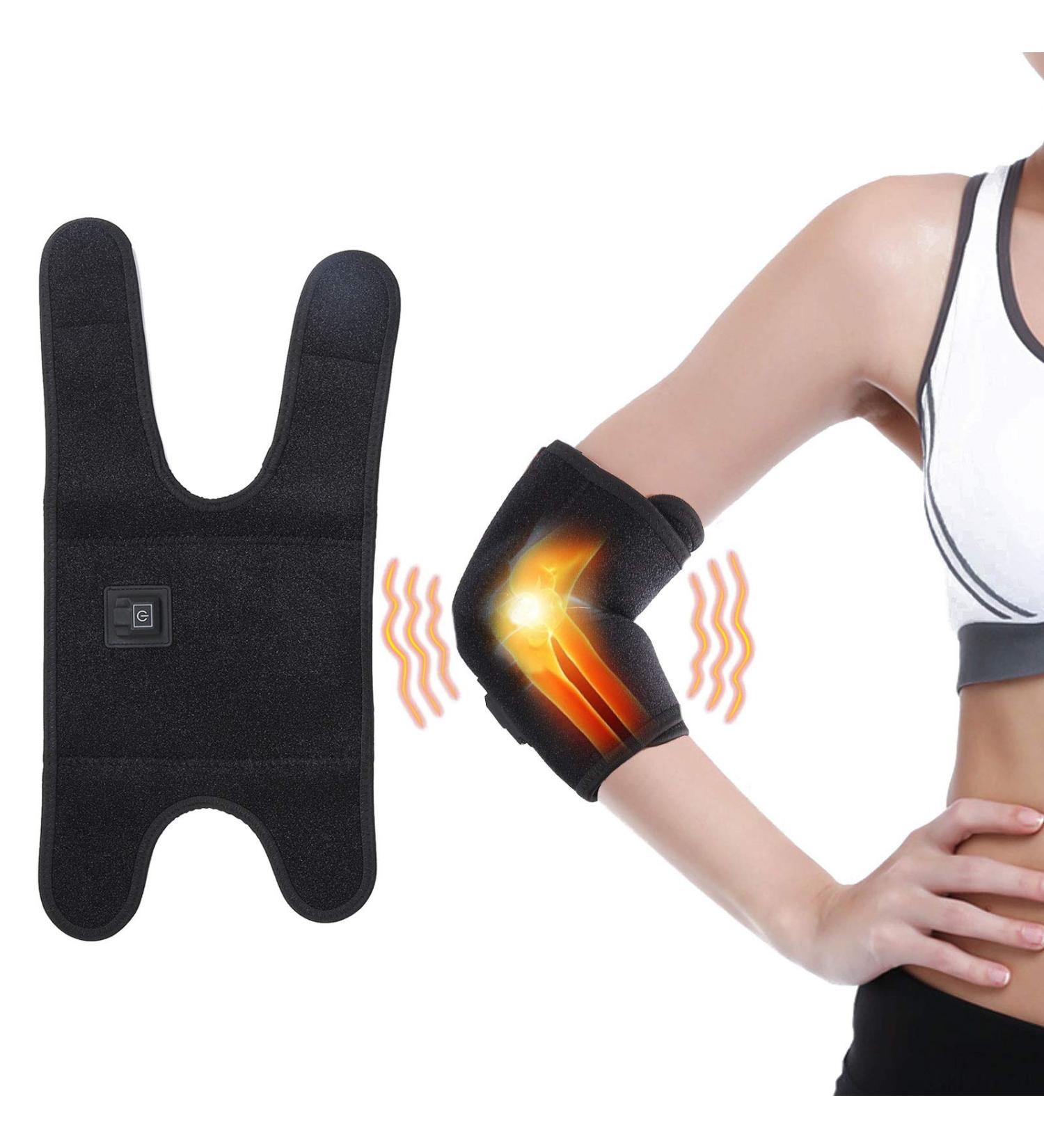 5V Elbow Brace - Heat Pain Relief Support | Adjustable 3 Gears Arm Guard for Health Care - Buy Online on GoSupps.com