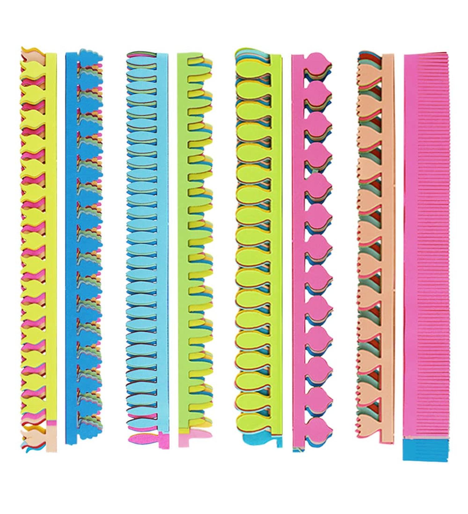 Saktopdeco Colorful Quilling Paper Flowers Kit - 8 Different Petal Designs for DIY Handmade Art Crafts - 13.7 Inch - Buy Online on GoSupps.com