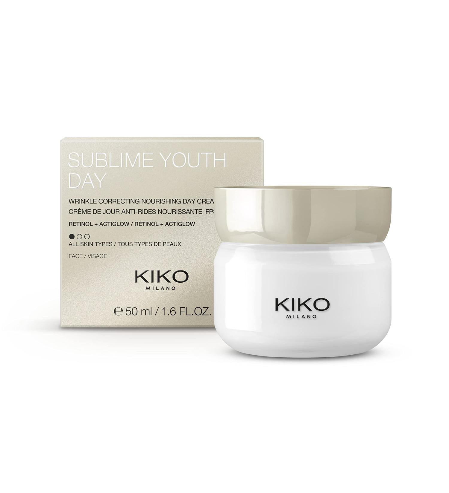 KIKO Milano Sublime Youth Day | Wrinkle Correcting And Nourishing Day Cream With Retinol - Spf 15 - Buy Online on GoSupps.com