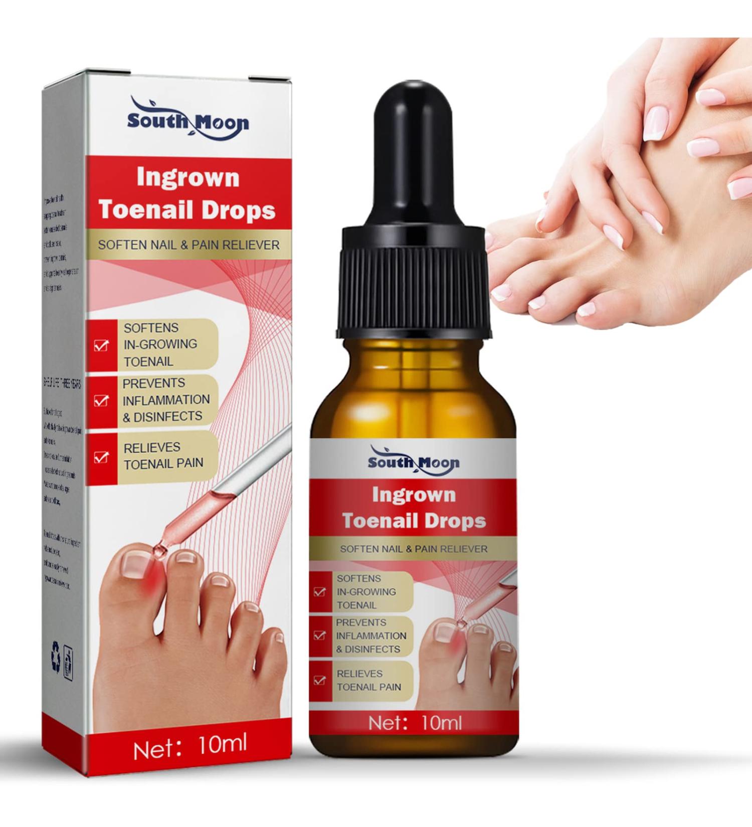 Ingrown Toenail Treatment Oil - Natural Solution for Ingrown Toenails & Fungal Nail Care | 1PCS - Buy Online on GoSupps.com