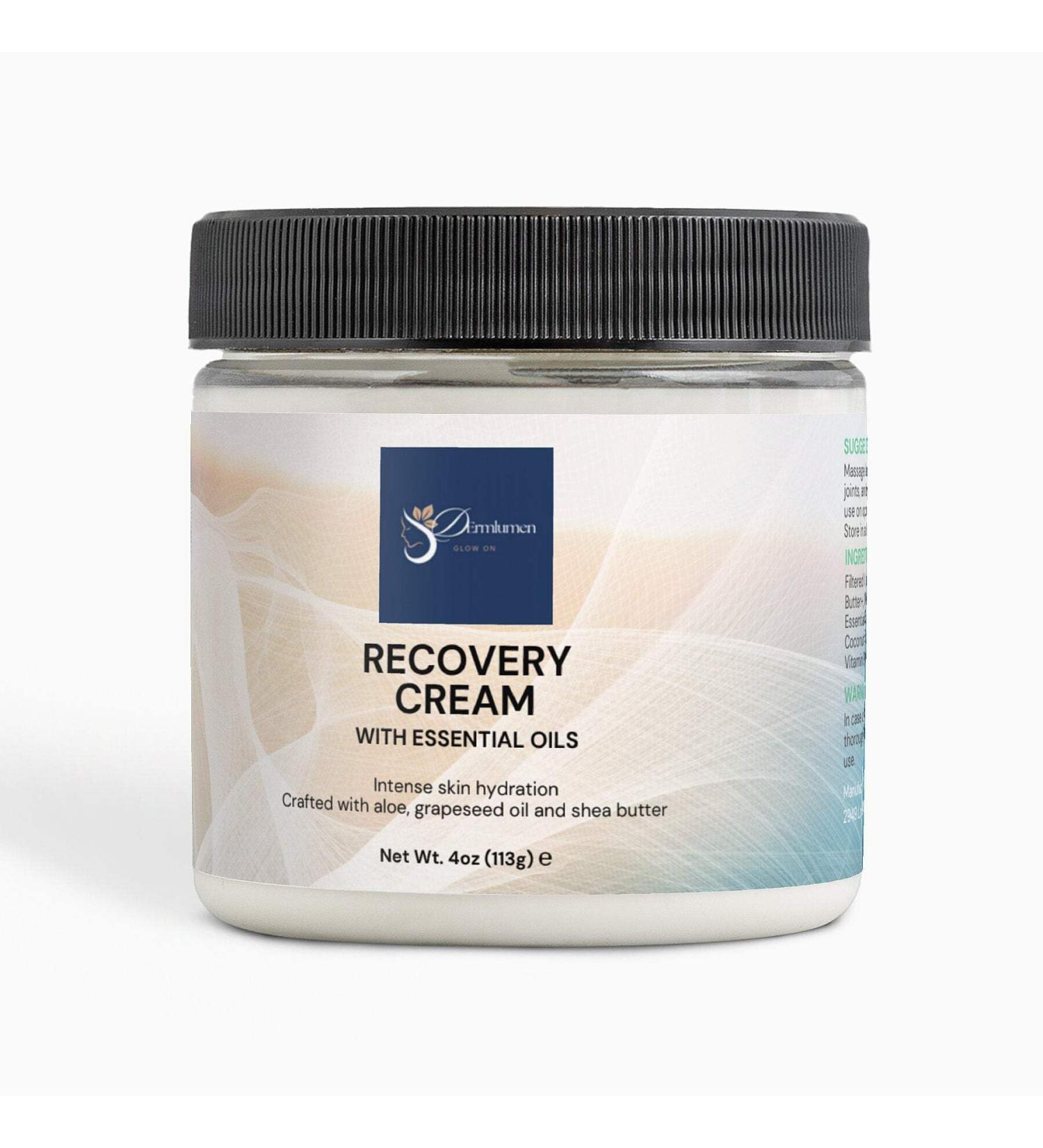 Dermlumen Recovery Cream Calming Moisturizer for Stressed Damaged or Post-Procedure Skin With Ceramides Panthenol & Aloe Repairs Soothes & Hydrates 1.7oz - Buy Online on GoSupps.com