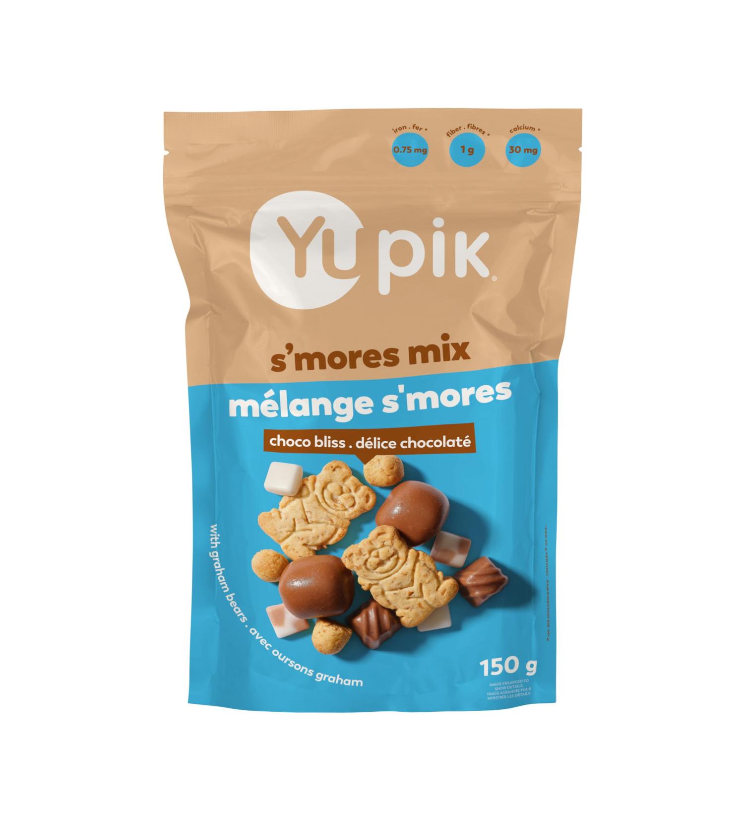Yupik S'mores Mix 150 g Chocolatey Delight Blend of Marshmallows Chocolate Chunks & Crunchy Graham Bear Crackers Sweet Snack Campfire Treat Party Snack - Buy Online on GoSupps.com