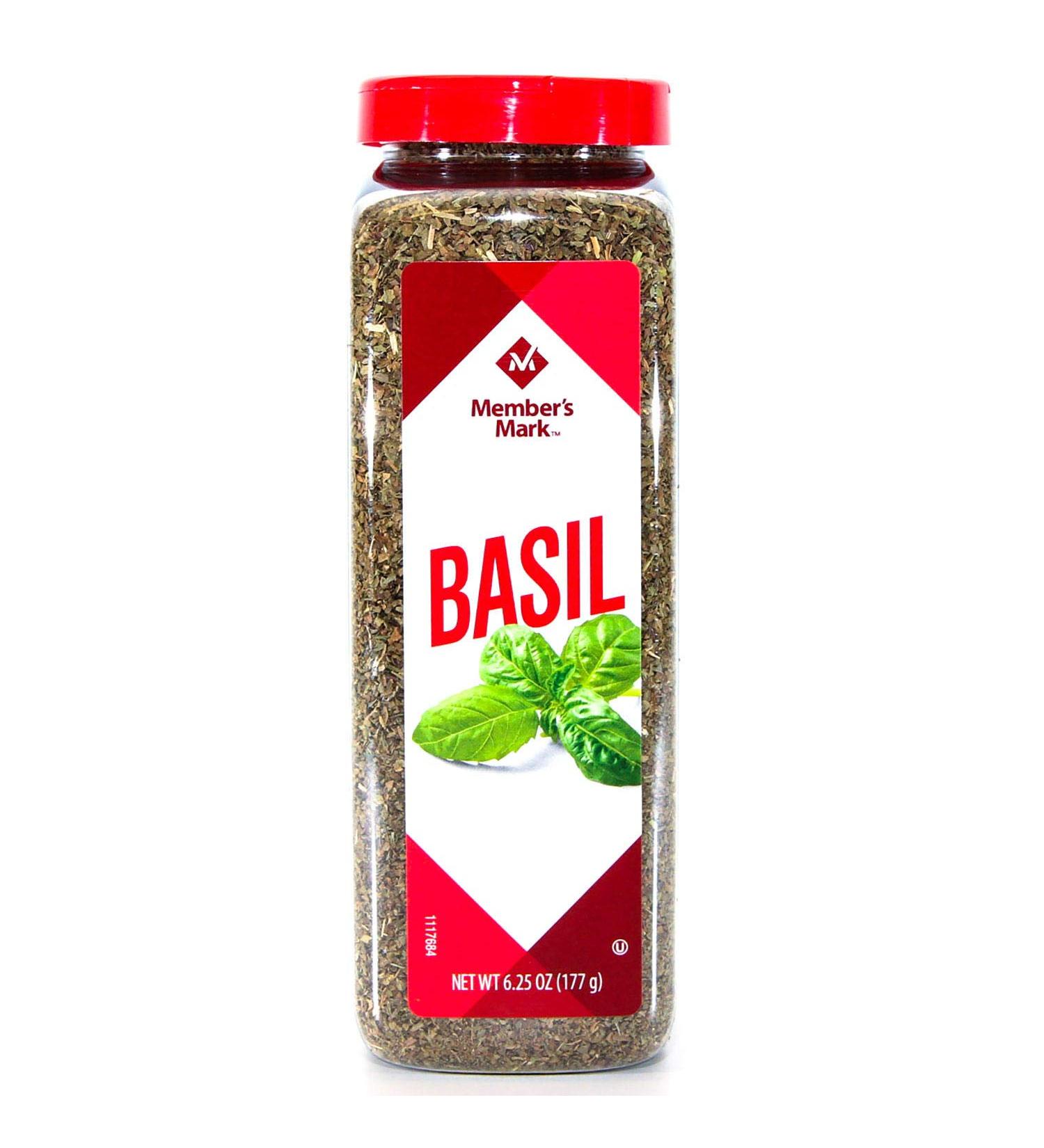Member's Mark Sweet Basil Leaves by Tone's 5.5 oz. A1