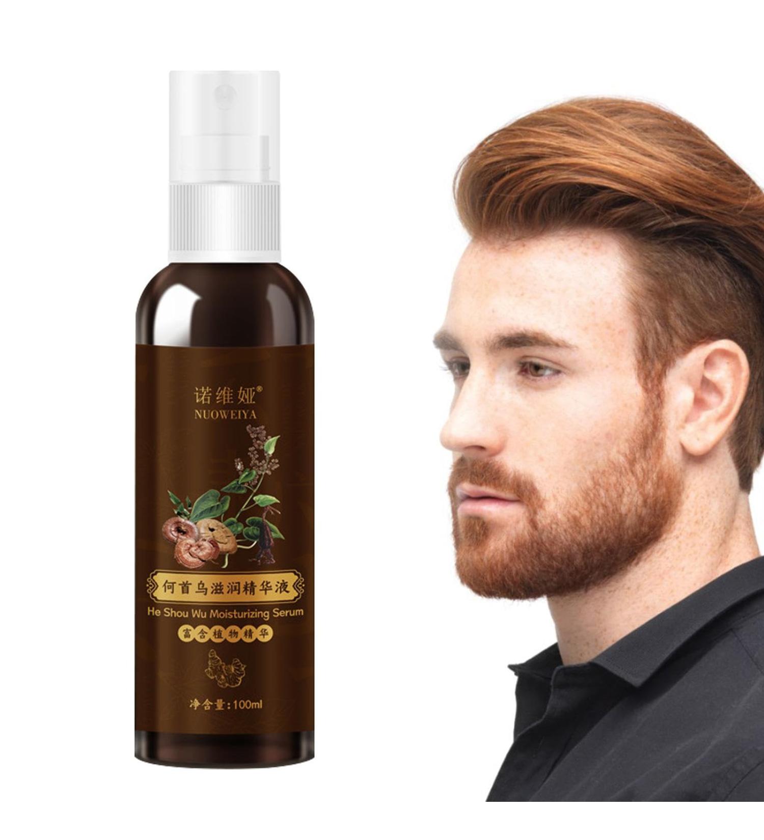  Lambo He Shou Wu Hair Growth Thickening Oil 100ml Anti-Thinning Hair Strengthening Deeply Moisturizing Essential Oil for Hair Growth - Buy Online on GoSupps.com