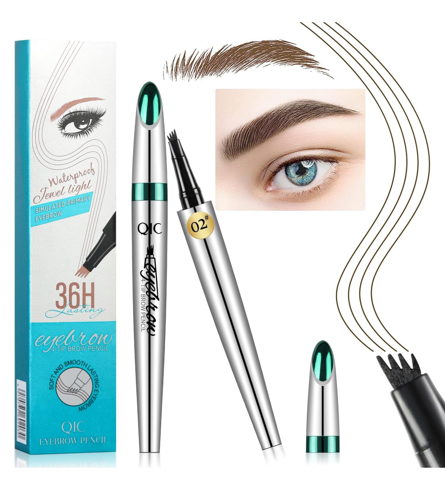Waterproof Microblading Eyebrow Pen - Precise Brow Pencil with Micro-Fork Tip for Natural All-Day Wear - Buy Online on GoSupps.com