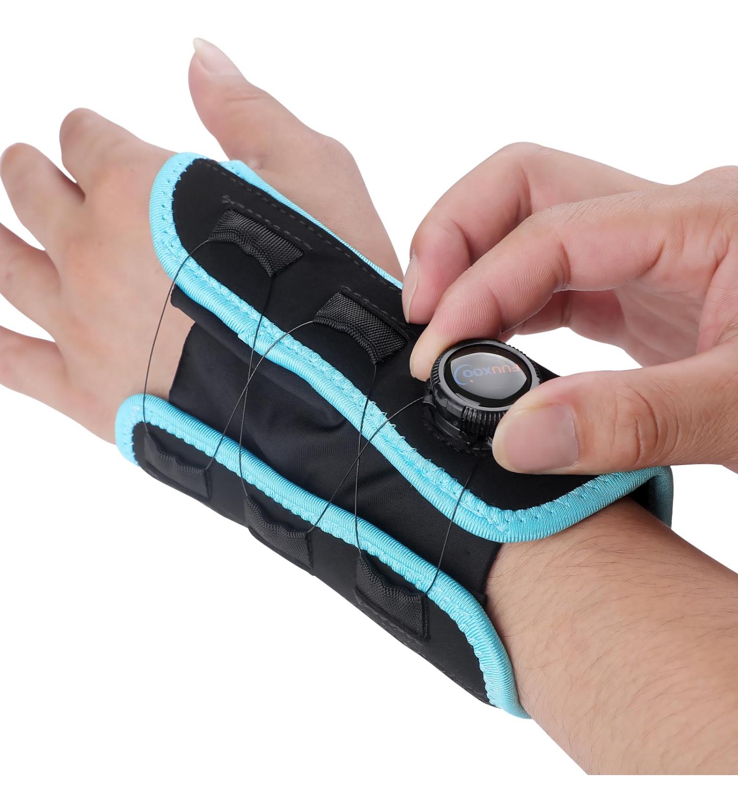 Adjustable Wrist Brace for Carpal Tunnel - Ergonomic Support for Arthritis Tendonitis & Injuries - Right/Left S/M Size - Buy Online on GoSupps.com