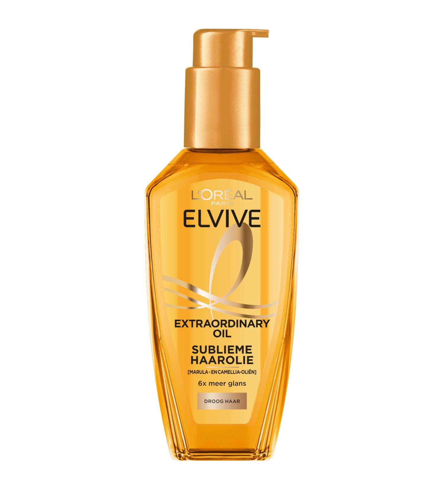 L'Oreal LOr al Paris Elvive Extraordinary Oil Hair oil up to 6x more shine for all hair types 100ml It provides heat protection up to 230 C nongreasy formula - Buy Online on GoSupps.com