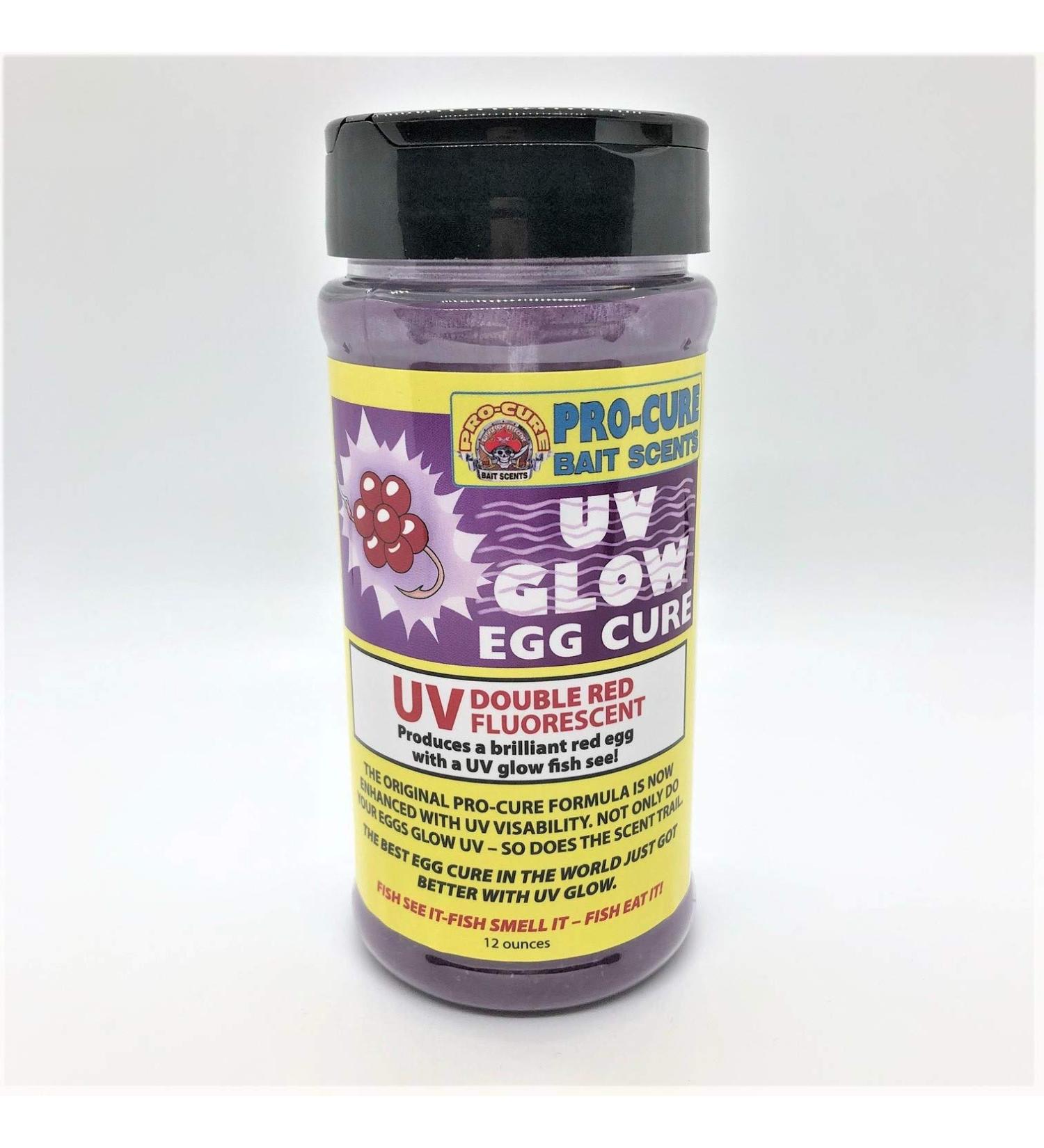 Pro-Cure UV Glow Egg Cure 12oz - Double Red Fluorescent - Buy Online on GoSupps.com