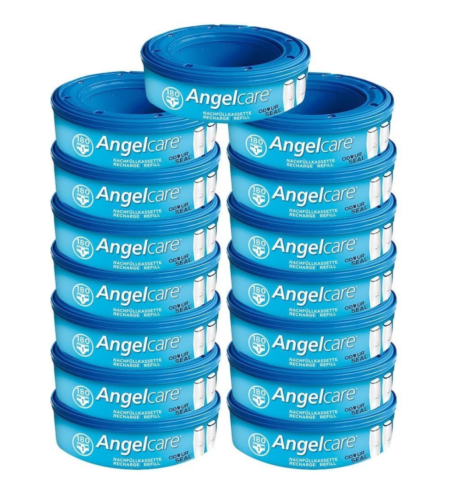 Angelcare Diaper Pail Refill Pack Plus 15 Pack Lot de 15