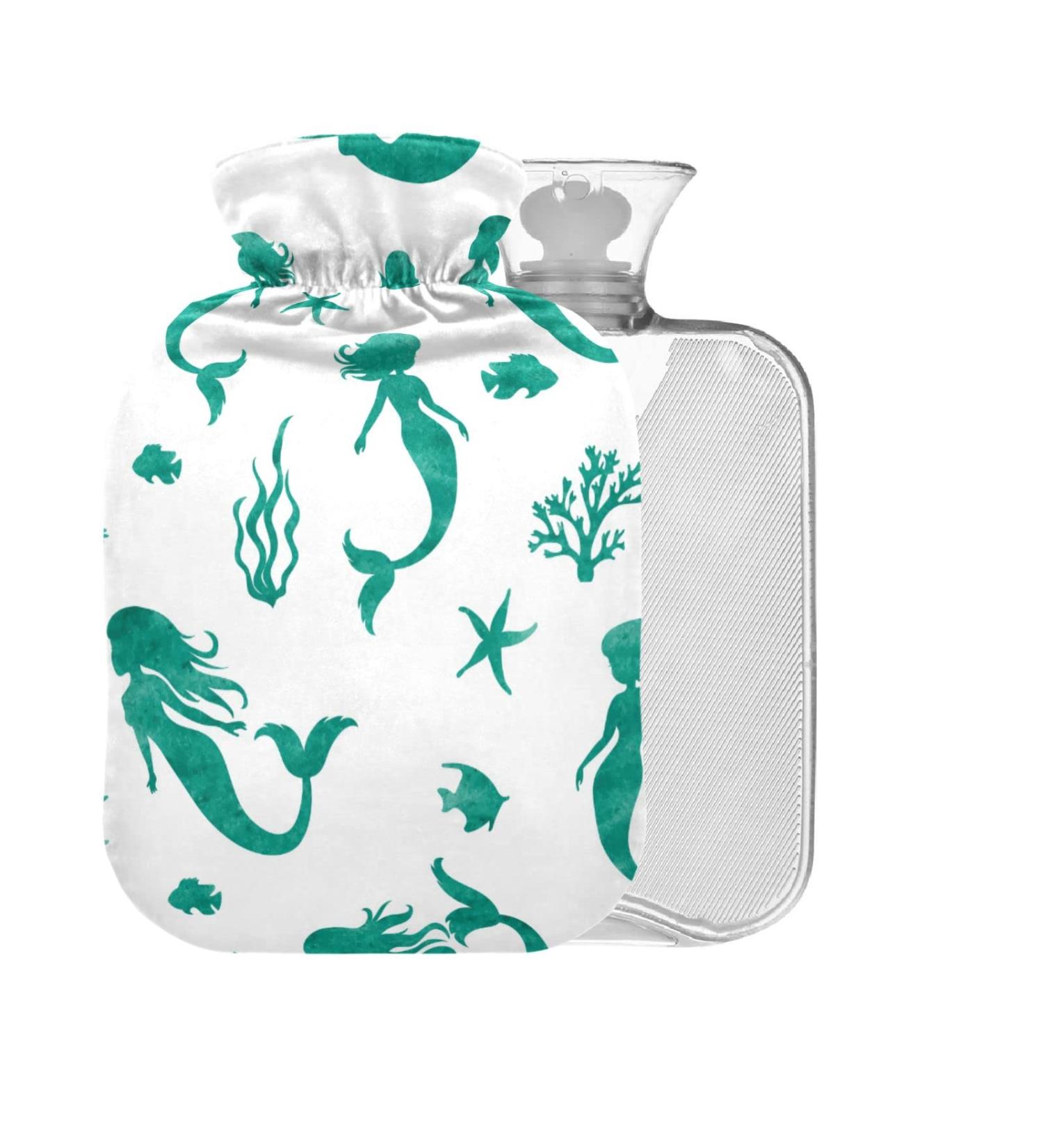 1L BPA-Free Heat Bottle with Watercolor Cups - Small Warm Relief for Pain Headaches Neck & Shoulders - Buy Online on GoSupps.com