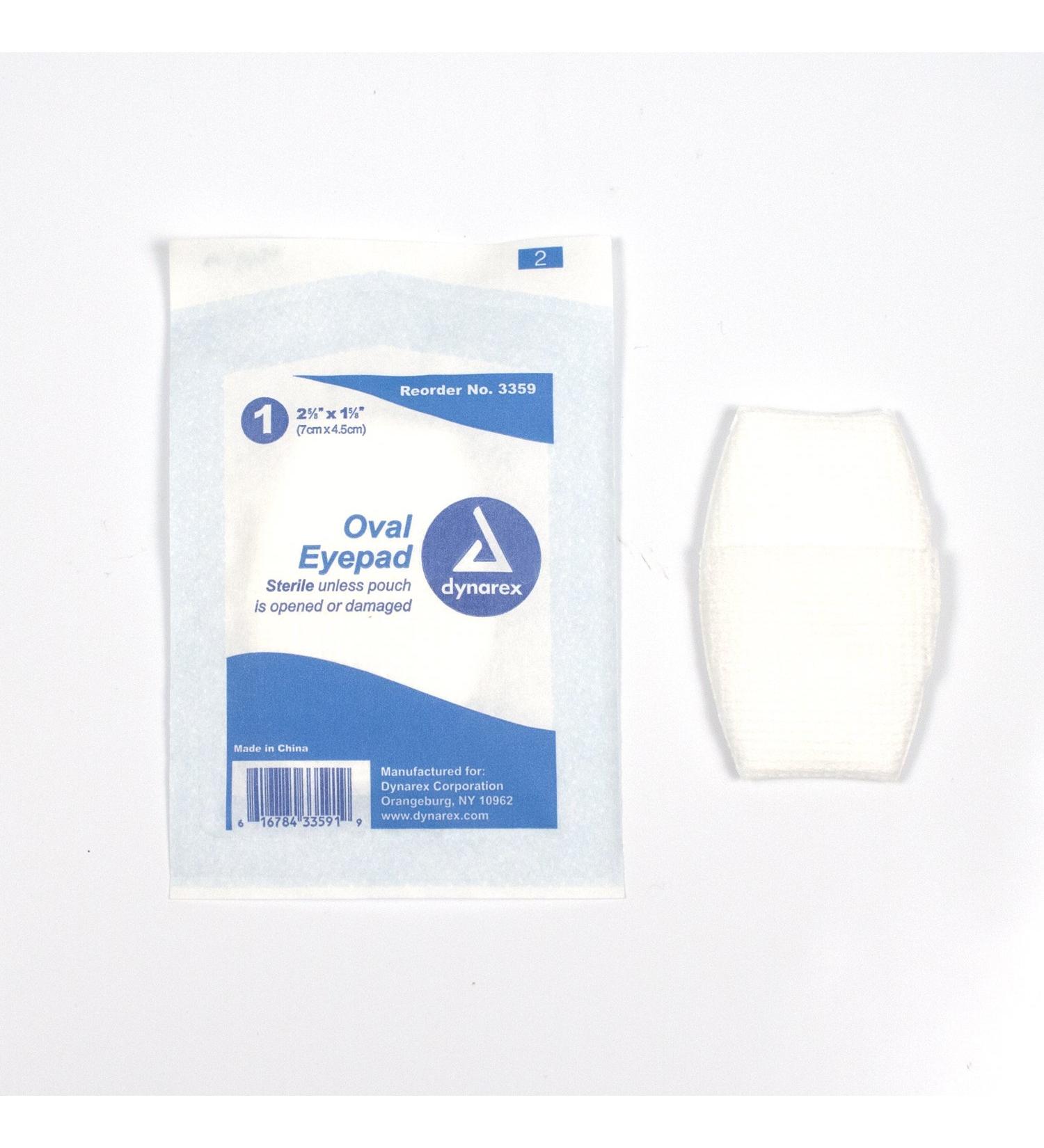 Dynarex Oval Eyepad Box of 24