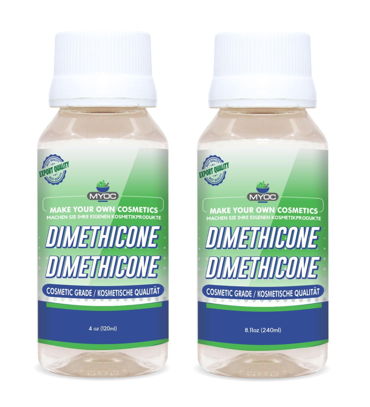 Myoc Combo Pack Dimethicone 120 ml & Dimethicone 240 ml Double Strength Smoothing Agent