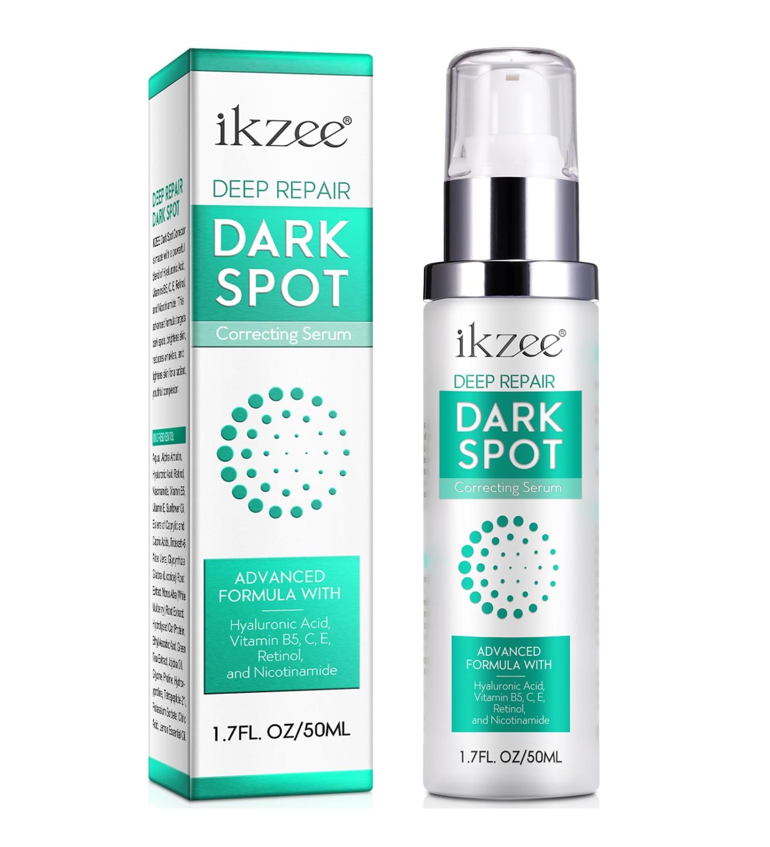 Anti-Dark Spot Face Serum Anti-Dark Spot Face Cream with Retinol and Hyaluronic Acid Anti-Aging Freckle Pigment and Melasma Serum for Face and Body - 50ml - Buy Online on GoSupps.com