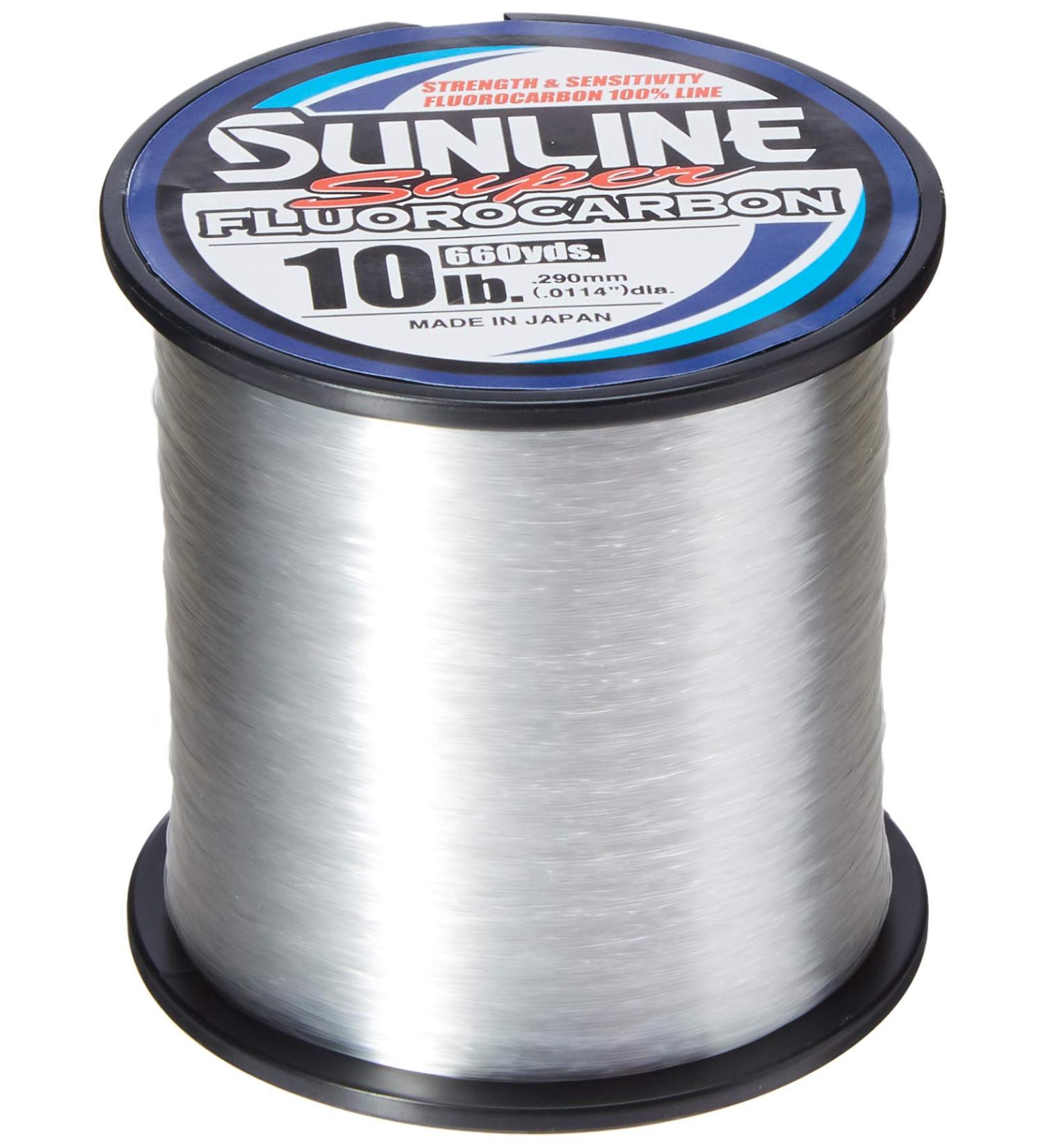 Sunline 63035882 Super Fluorocarbon Clear 10 lb. - 660 yd | High-Quality Fishing Line - Buy Online on GoSupps.com