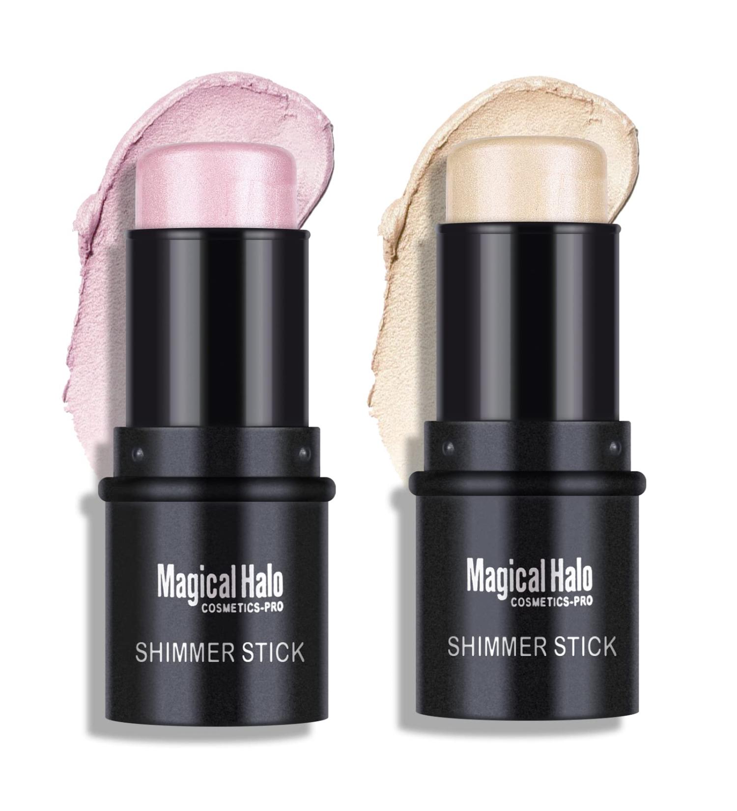 Ownest Highlighter Stick - Shimmer Cream Powder, Waterproof & Long-Lasting - 2 Colors, Self-Sharpening Crayon Stick - Buy Online on GoSupps.com