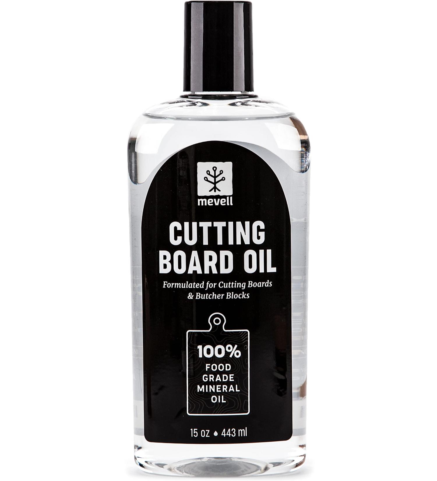 Food Grade Mineral Oil for Cutting Boards - 15 Oz | Food Safe Butcher Block Oil | Made in Canada - Buy Online on GoSupps.com