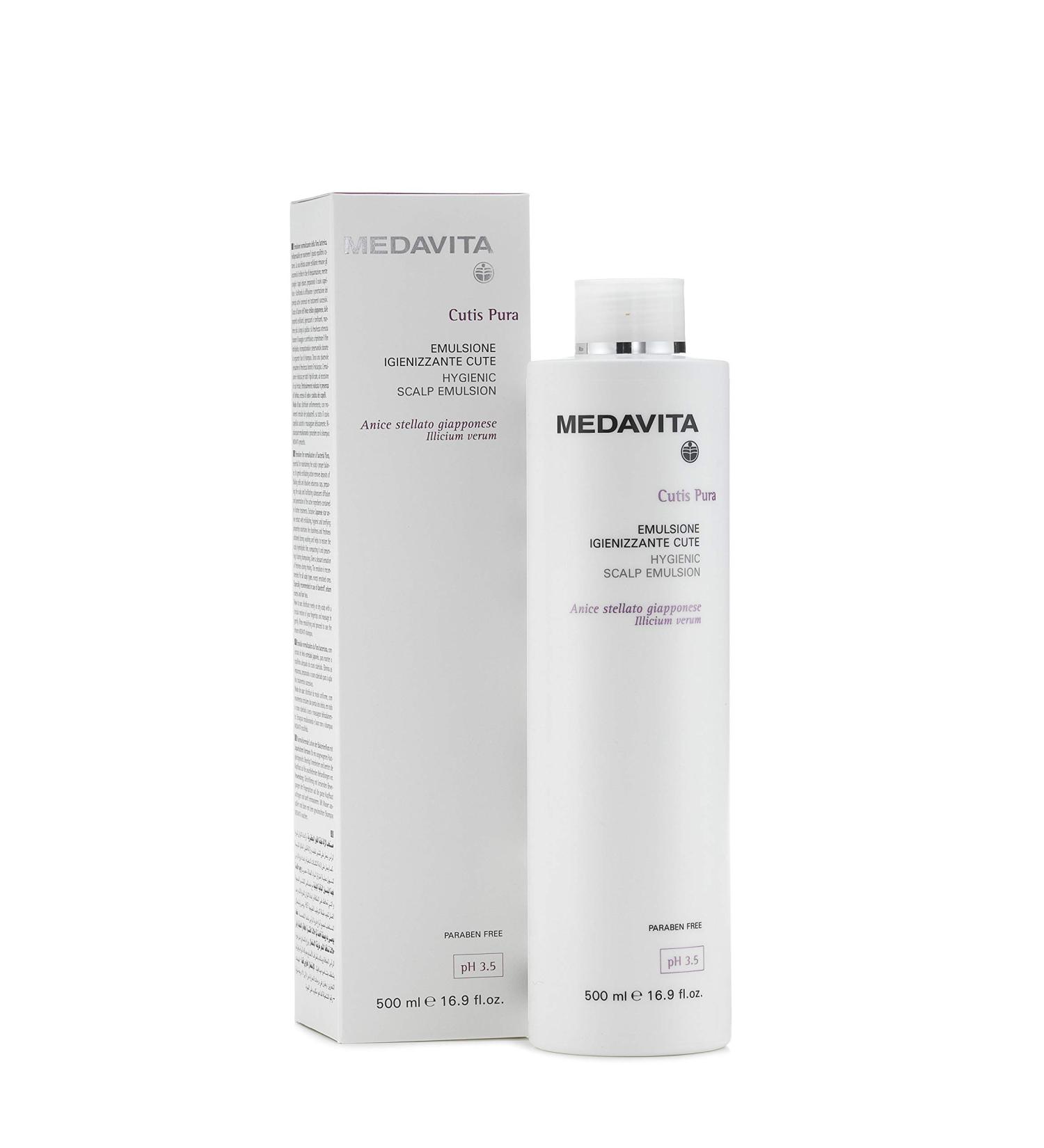 MEDAVITA CUTIS PURA Hygienic Scalp Emulsion 500ml