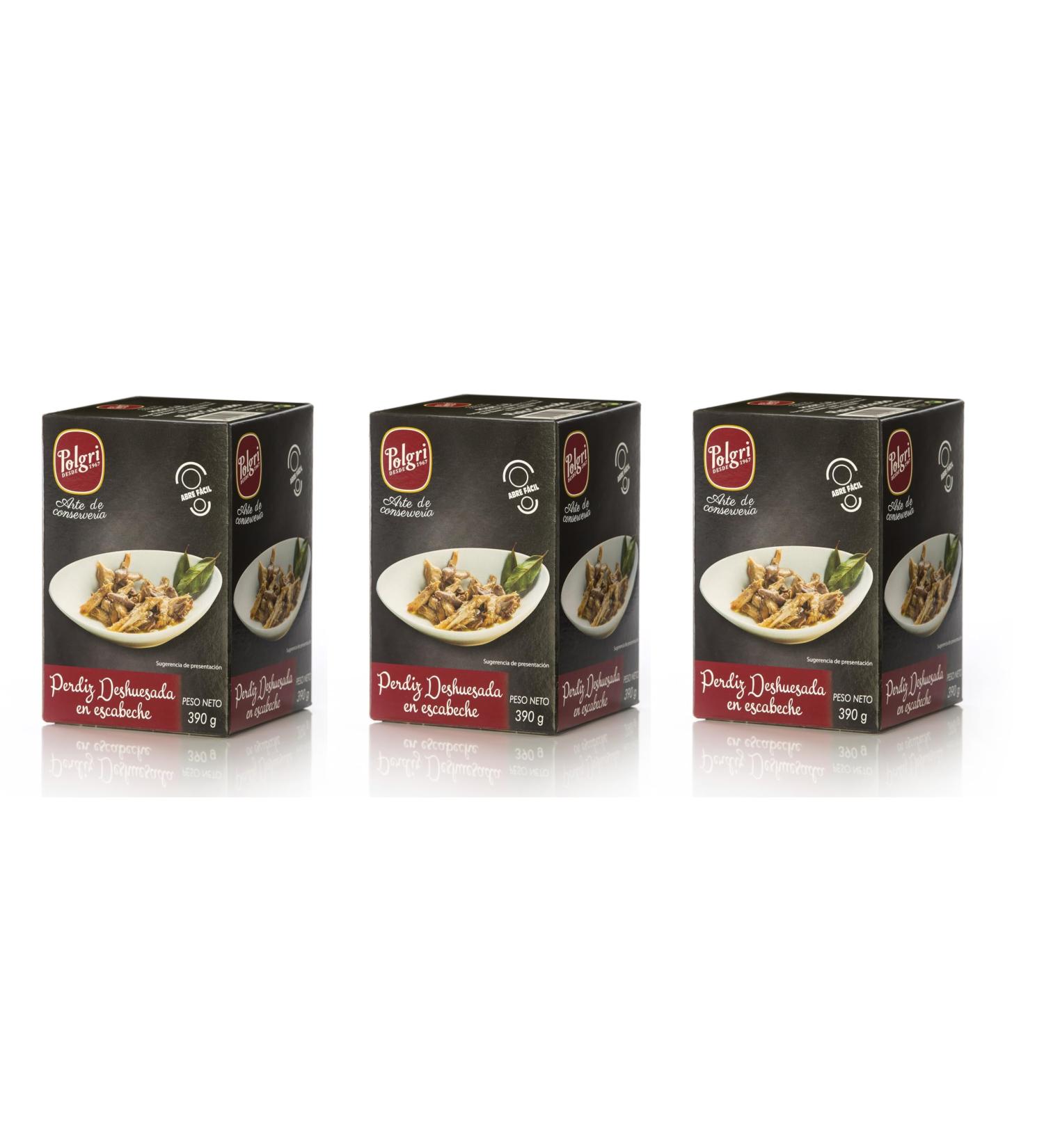 Perdrix L Escab che miet e Polgri 390 grs. x 3 units - Buy Online on GoSupps.com