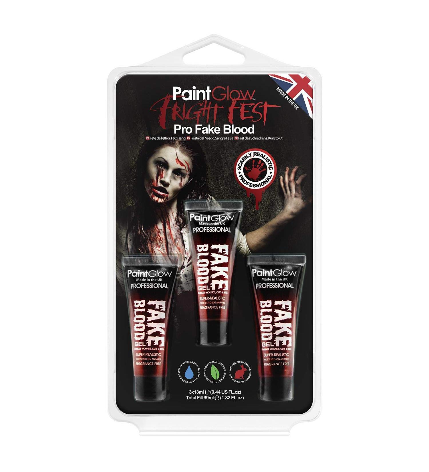 PaintGlow PaintGlow Halloween Kit Sangue Finto PRO - 130 g