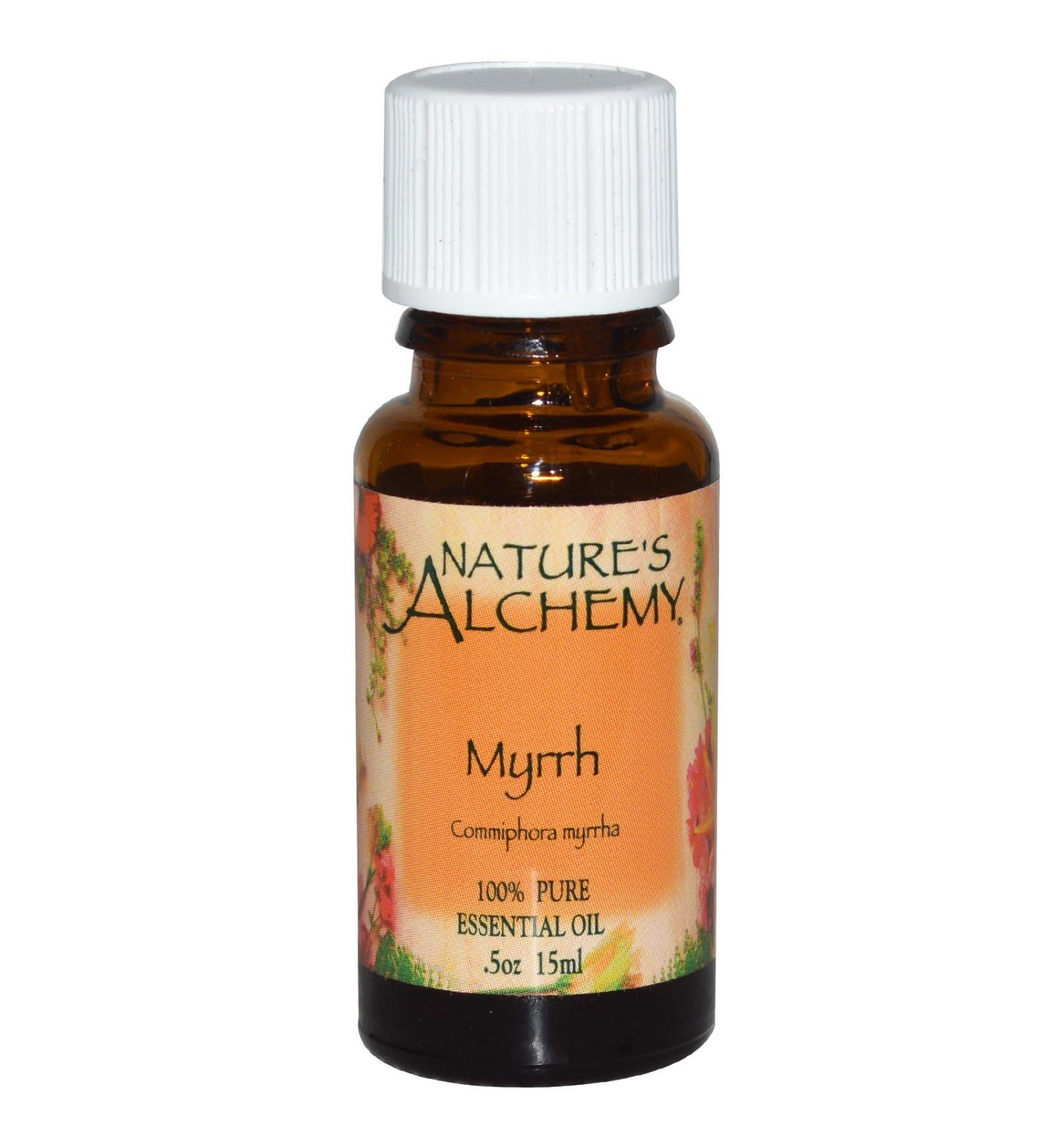 Natures Alchemy Essential Oil Myrrh 0.5 oz Liquid