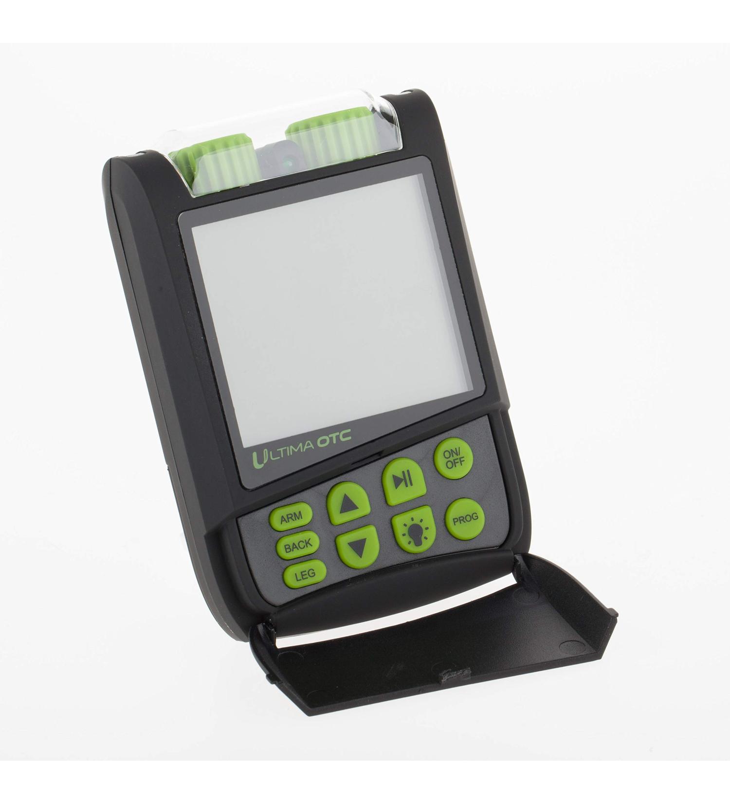 Ultima OTC TENS Massager - Best Electric Muscle Stimulator for Pain Relief & Nerve Therapy Device - International Shipping Available - Buy Online on GoSupps.com