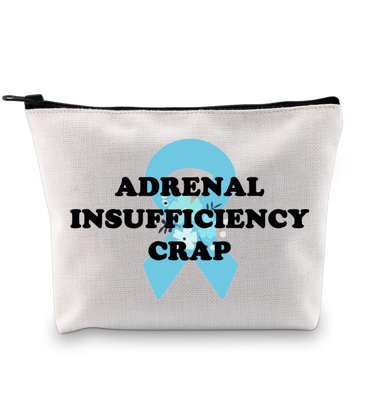 XYANFA Adrenal Insufficiency Medication Storage Bag | Addison's Disease & Diabetes Supply Bag | Perfect Gift for Caregivers & Patients - Buy Online on GoSupps.com