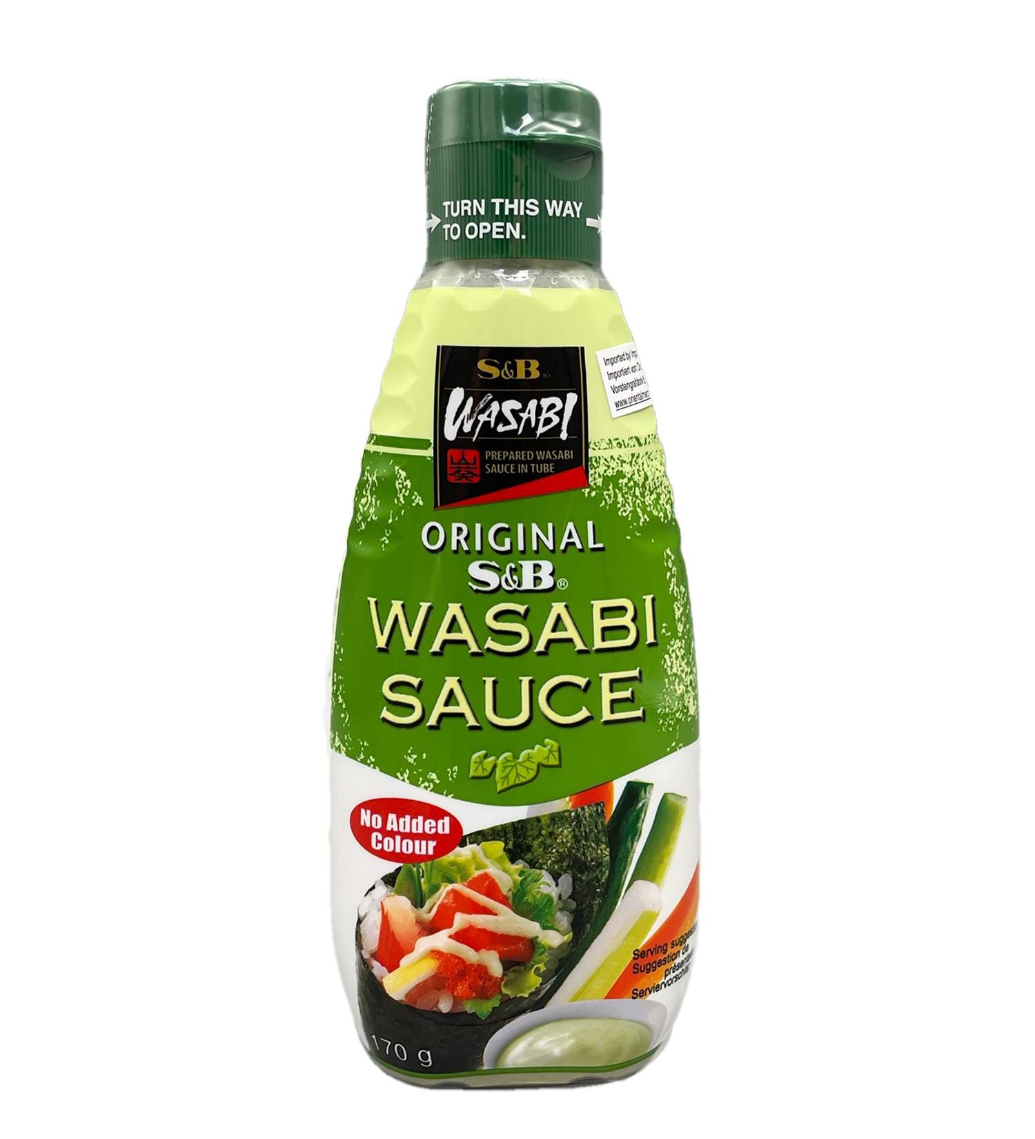 S&B Original Wasabi Sauce 170 g - Buy Online on GoSupps.com