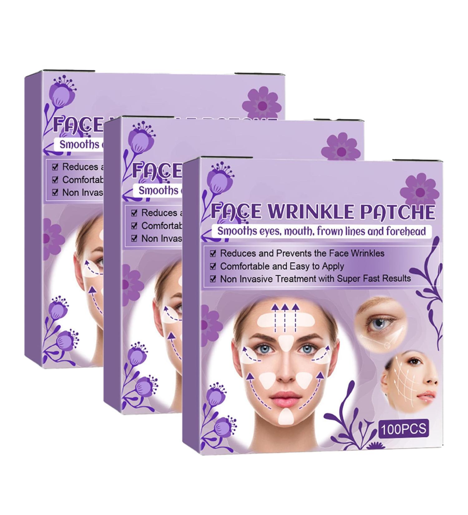 300 Pcs Patch Anti Rides Visage Patch Ride du Lion Facial Patches pour Homme et Femme Adh sion Douce la Peau Convient au Front Aux Pattes D'Oie au Visage et au Menton - Buy Online on GoSupps.com