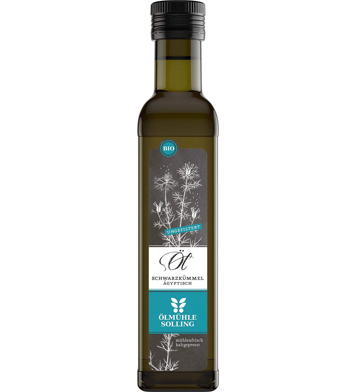  lm hle Solling Black Cumin Oil - Organic Unfiltered Cold Pressed - 250ml for International Shipping - Buy Online on GoSupps.com