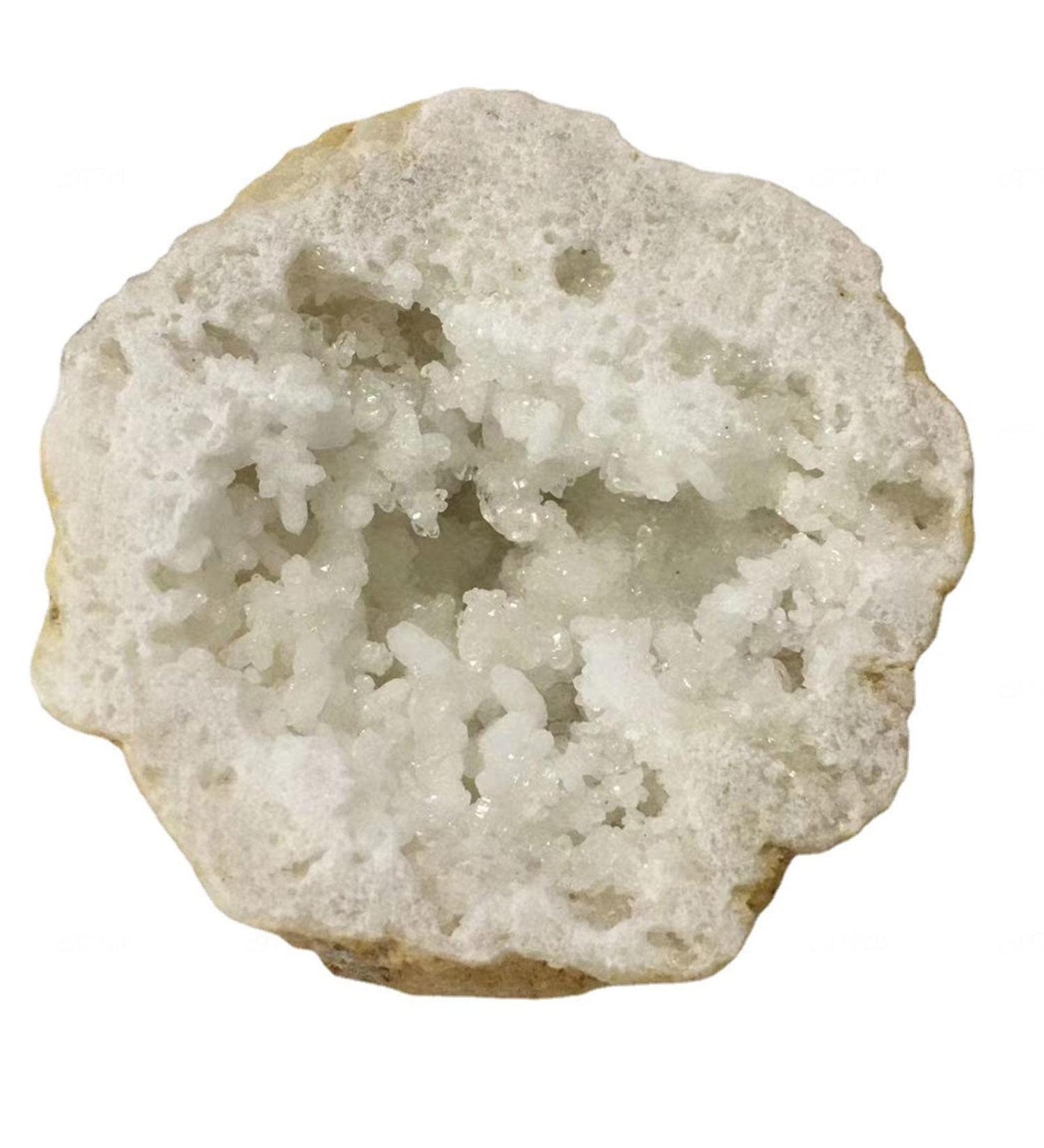 Natural Crystal Rough Natural Raw White Agate Crystal Stones Agate Cluster Geode Quartz Rock Geode Irregular Home Decoration Gemstone Specimen Approx500-600G (Size : Approx300-400G) - Buy Online on GoSupps.com