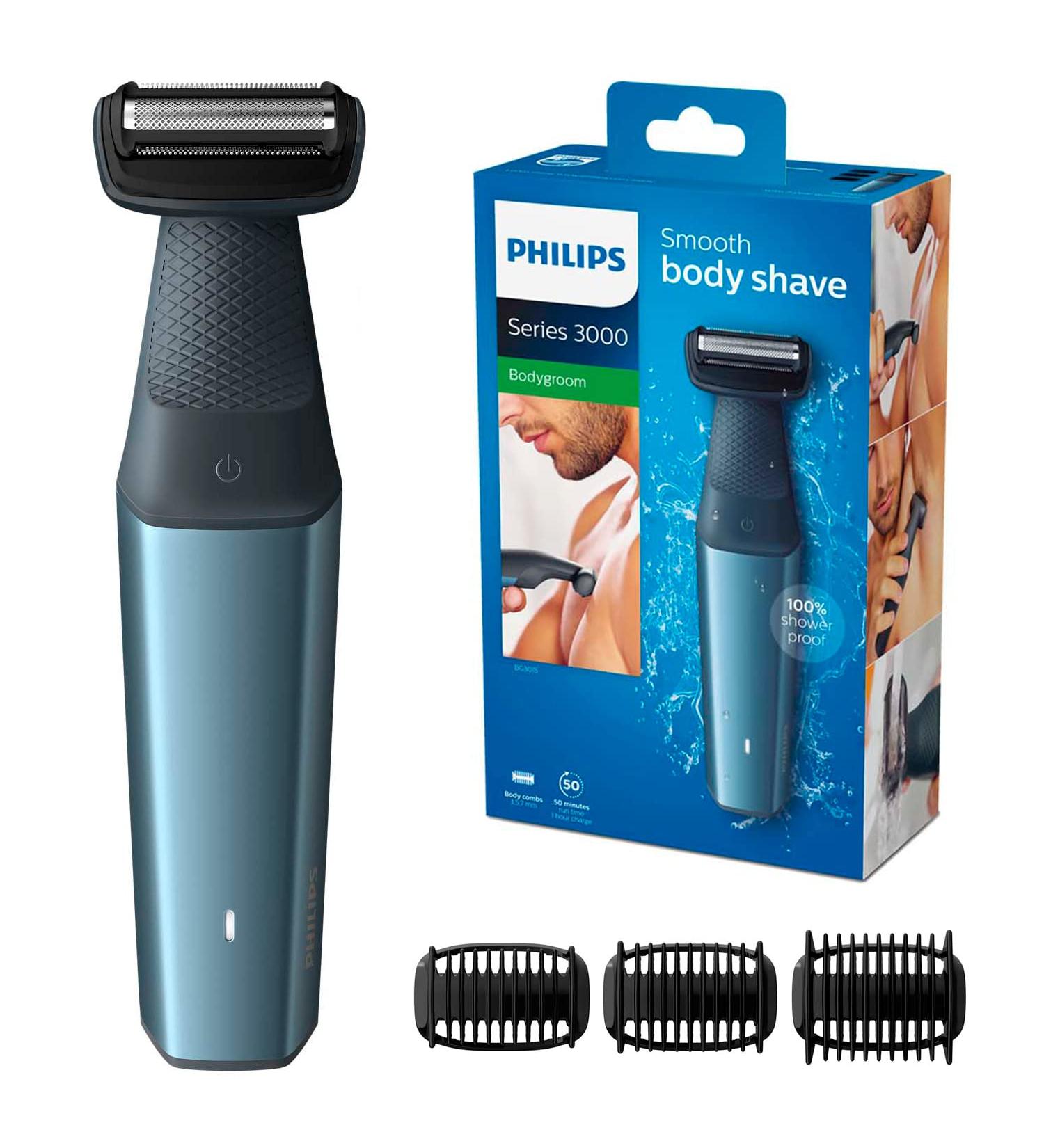 Philips Bodygroom Series 3000 - Skin-Friendly Body Razor BG3015/15 | International Shipping Available - Buy Online on GoSupps.com