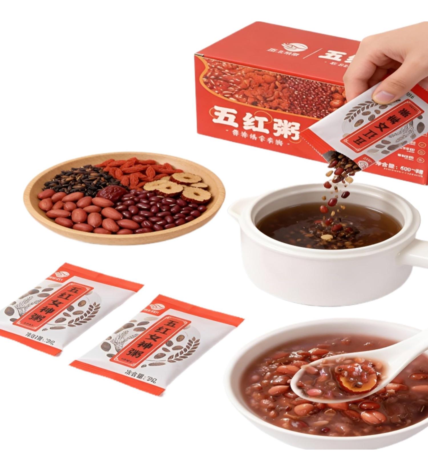 Bouillie De C r ales M lang es 525 G (7 Sachets) Assorties 5 Ingr dients Sachets Individuels Pr te En 30 Minutes Cuisson Facile For Le Petit-d jeuner/repas/collation - Buy Online on GoSupps.com