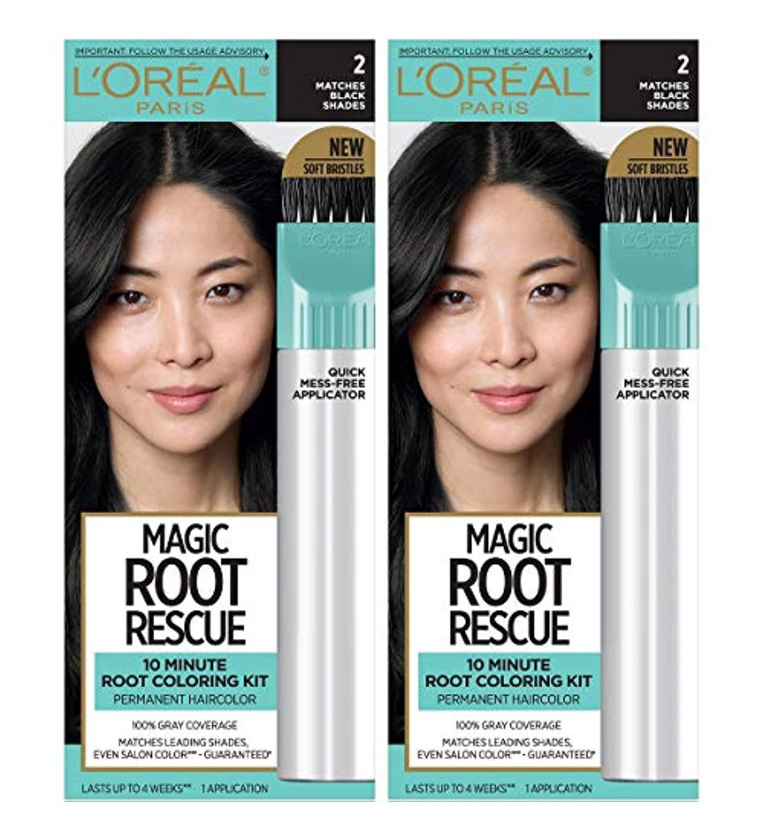 Root Rescue Black 2 2PK - 2 Count (Pack of 1) - Fast and Effective Root Touch-Up Solution - Buy Online on GoSupps.com