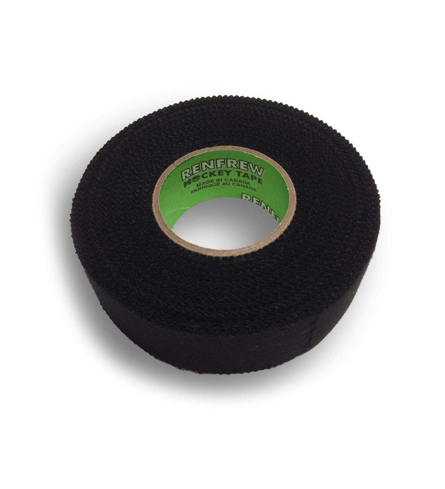 Renfrew Cloth Hockey Tape 1 - Black XT - 18m | Durable and Reliable Tape - Buy Online on GoSupps.com
