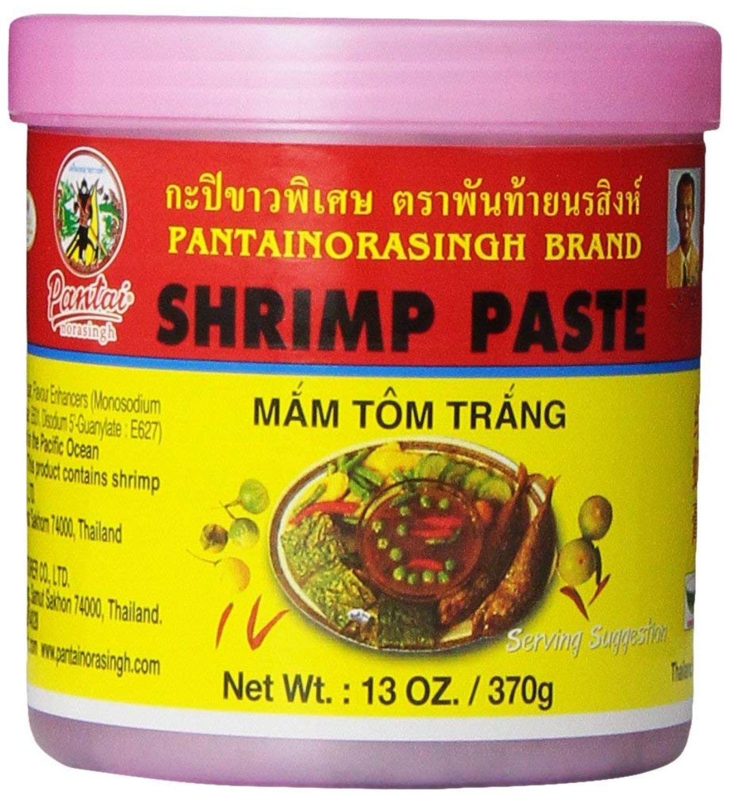 Pantai Norasingh Shrimp Paste 13oz (370g) - Authentic Thai Flavor - Buy Online on GoSupps.com
