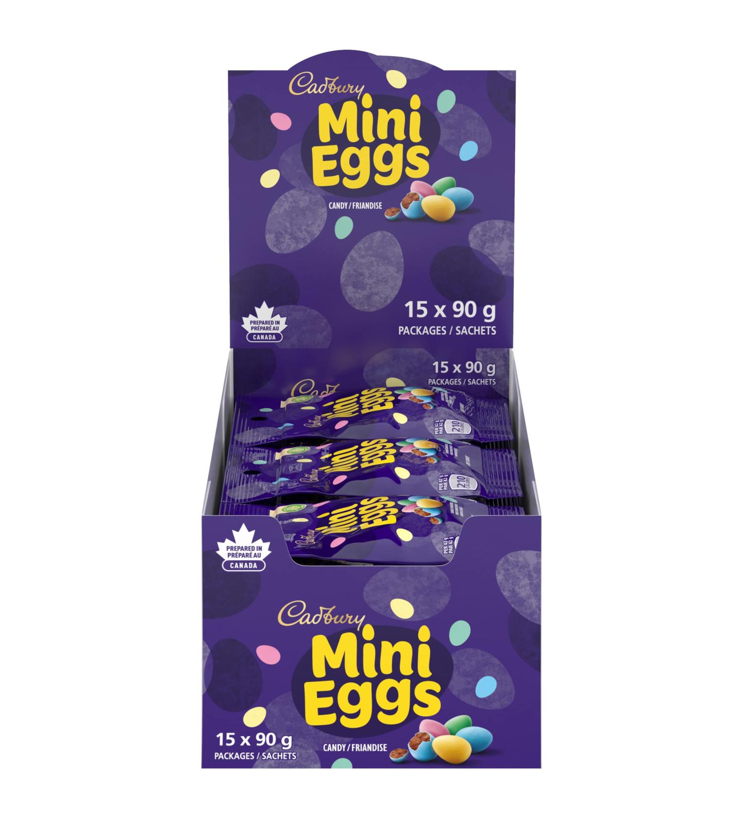 Cadbury Mini Eggs Chocolatey Candy Eggs 90 g (Pack of 15) Chocolate 90 g (Pack of 15) - Buy Online on GoSupps.com