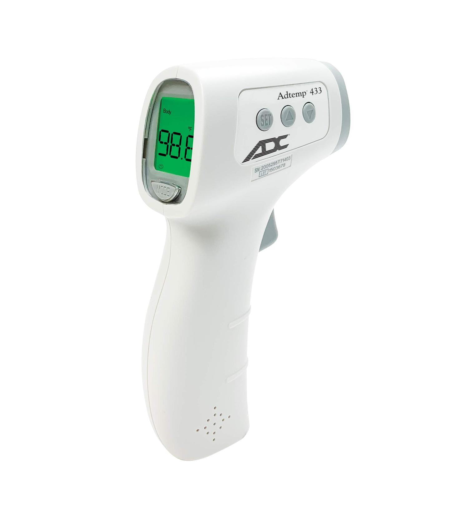 ADC Adtemp 433 Non-Contact Infrared Thermometer - Trigger-Style Design - Buy Online on GoSupps.com