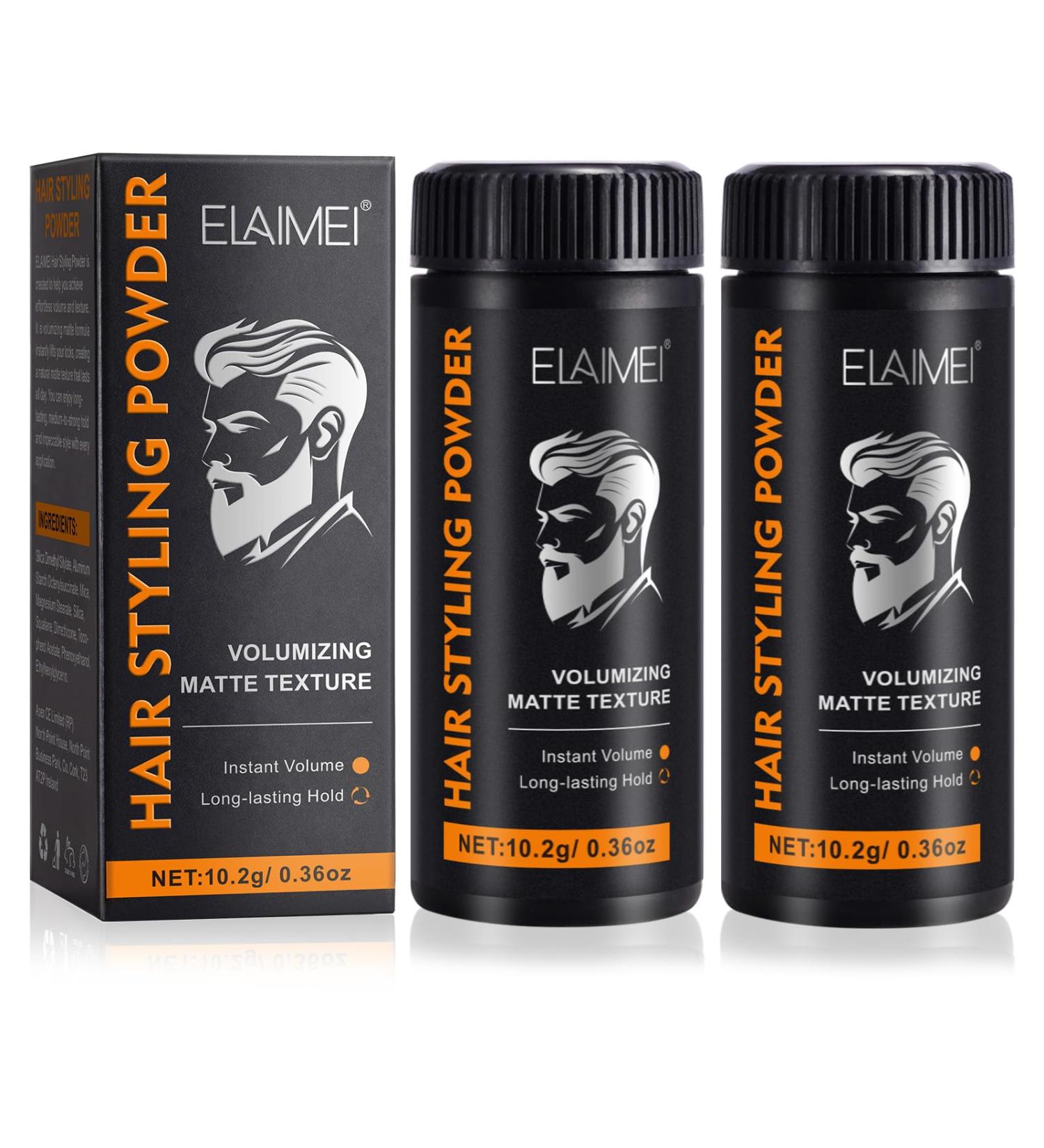 Poudre Coiffante Homme 2PCS - Poudre Texturisante Cheveux Texture Mate Tenue Longue Dur e Cr er un Effet Volumineux Pr sentation d'un Style Parfait 2 PACK - Buy Online on GoSupps.com