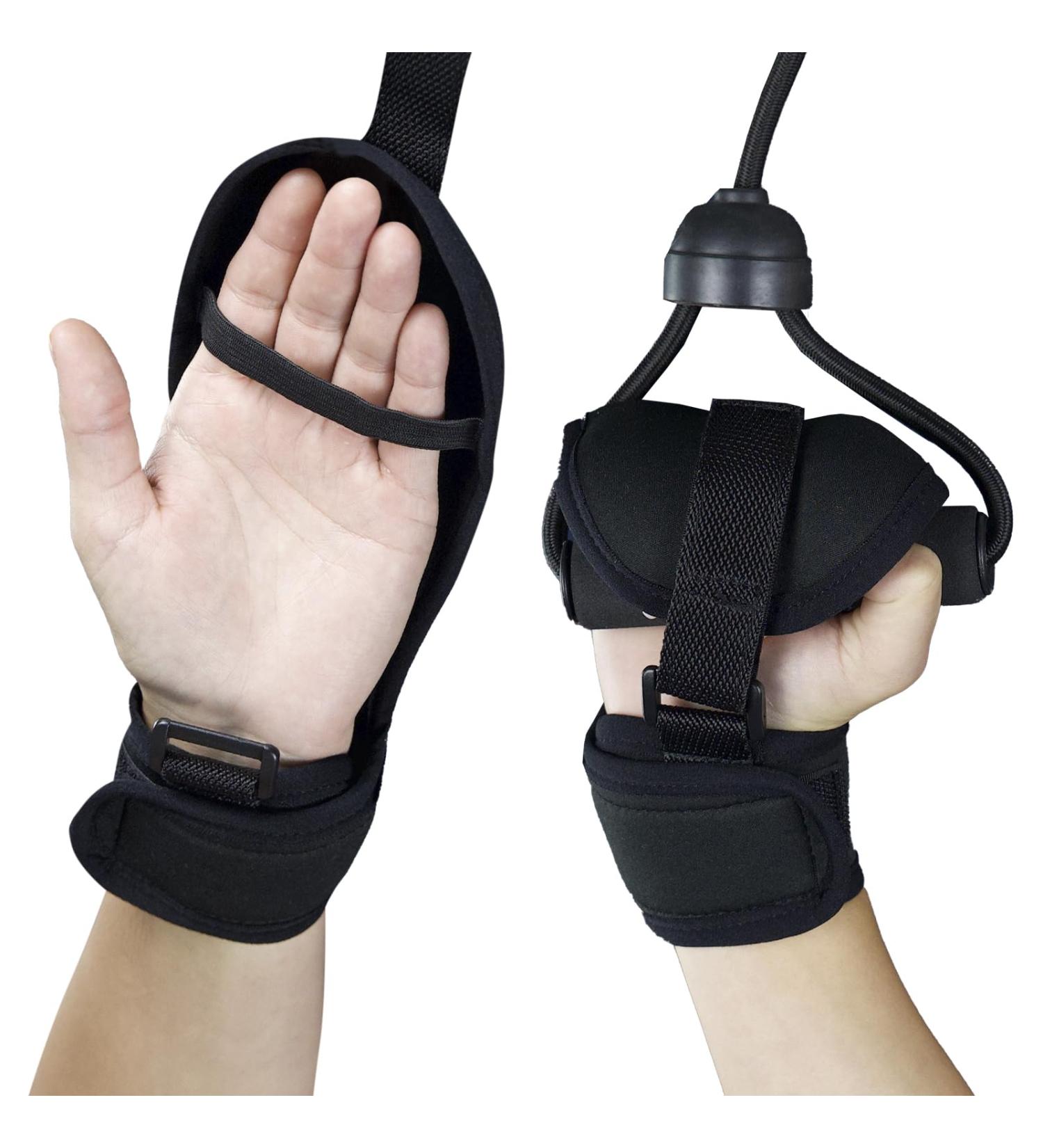 Vive Finger Splint Brace - Stroke Rehabilitation Glove for Elderly | Hand Therapy & Grip Support for Hemiplegia & Paralysis - Buy Online on GoSupps.com