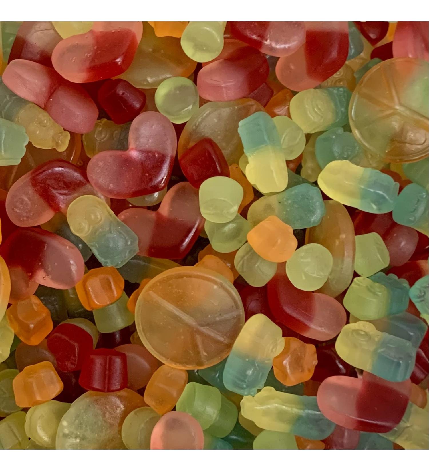 Minions Peace & Love 500g Share Bag by The Gourmet Sweet Company